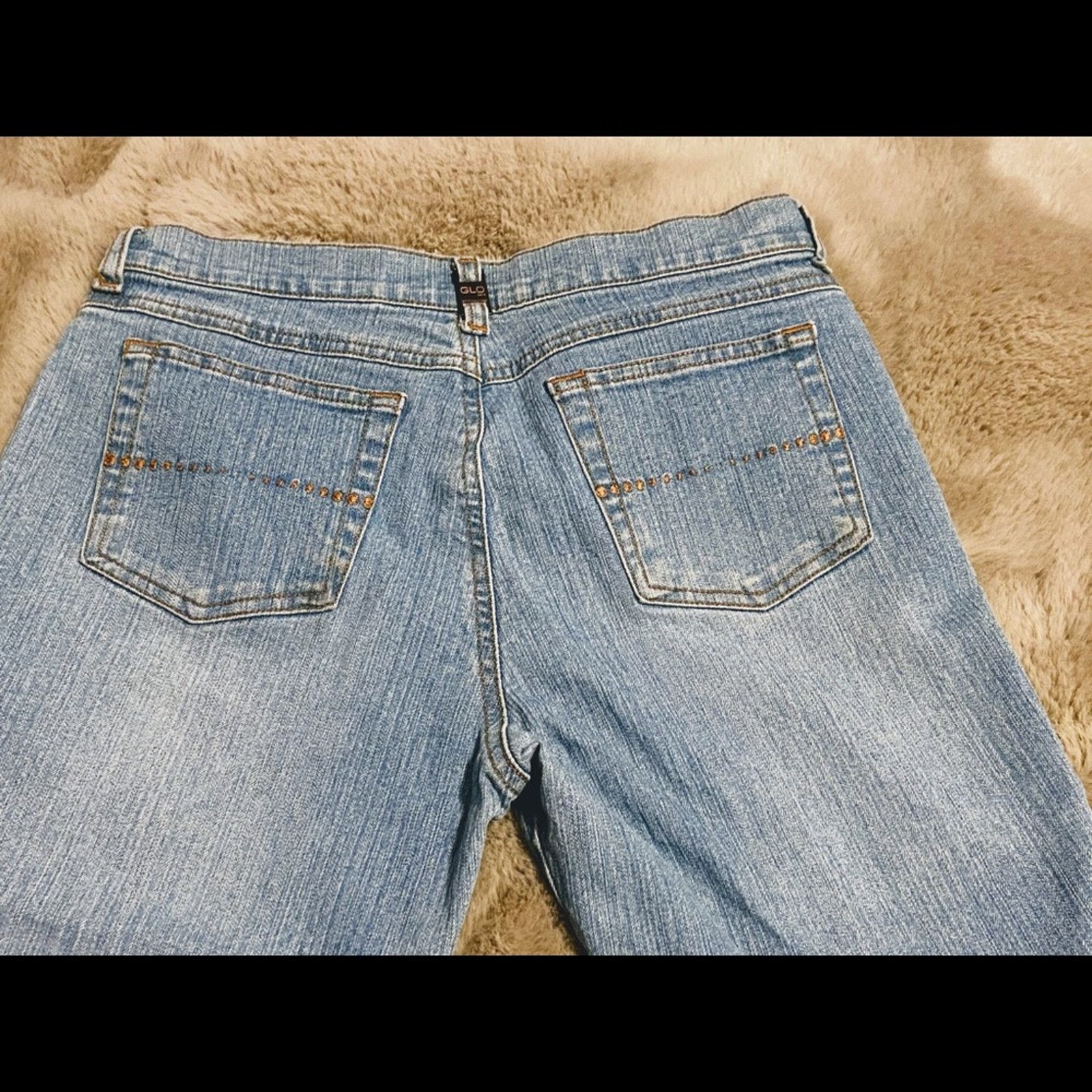 Other Glo Capri Length Jeans Size 9 Juniors Size 32" / US 10 / IT 46 - 6 Thumbnail