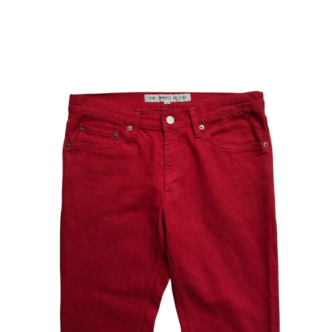 JOHN LAWRENCE SULLIVAN JLS 2016 F/W red london jeans Size US 32 / EU 48 - 3 Thumbnail