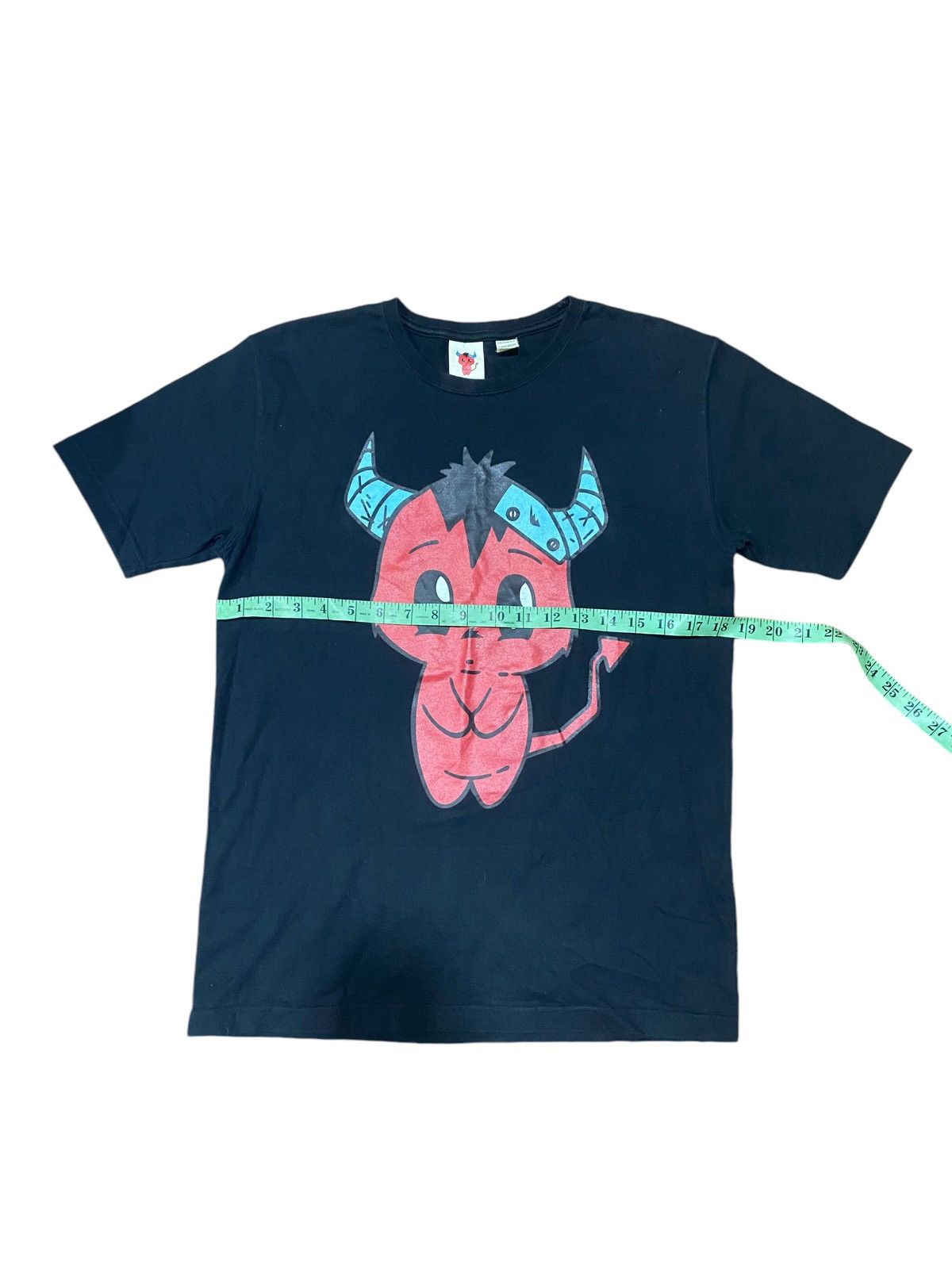 PHENOMENON × Vintage Offer‼️Vintage Phenomenon Devil Japanese Black Tee Size US M / EU 48-50 / 2 - 6 Thumbnail