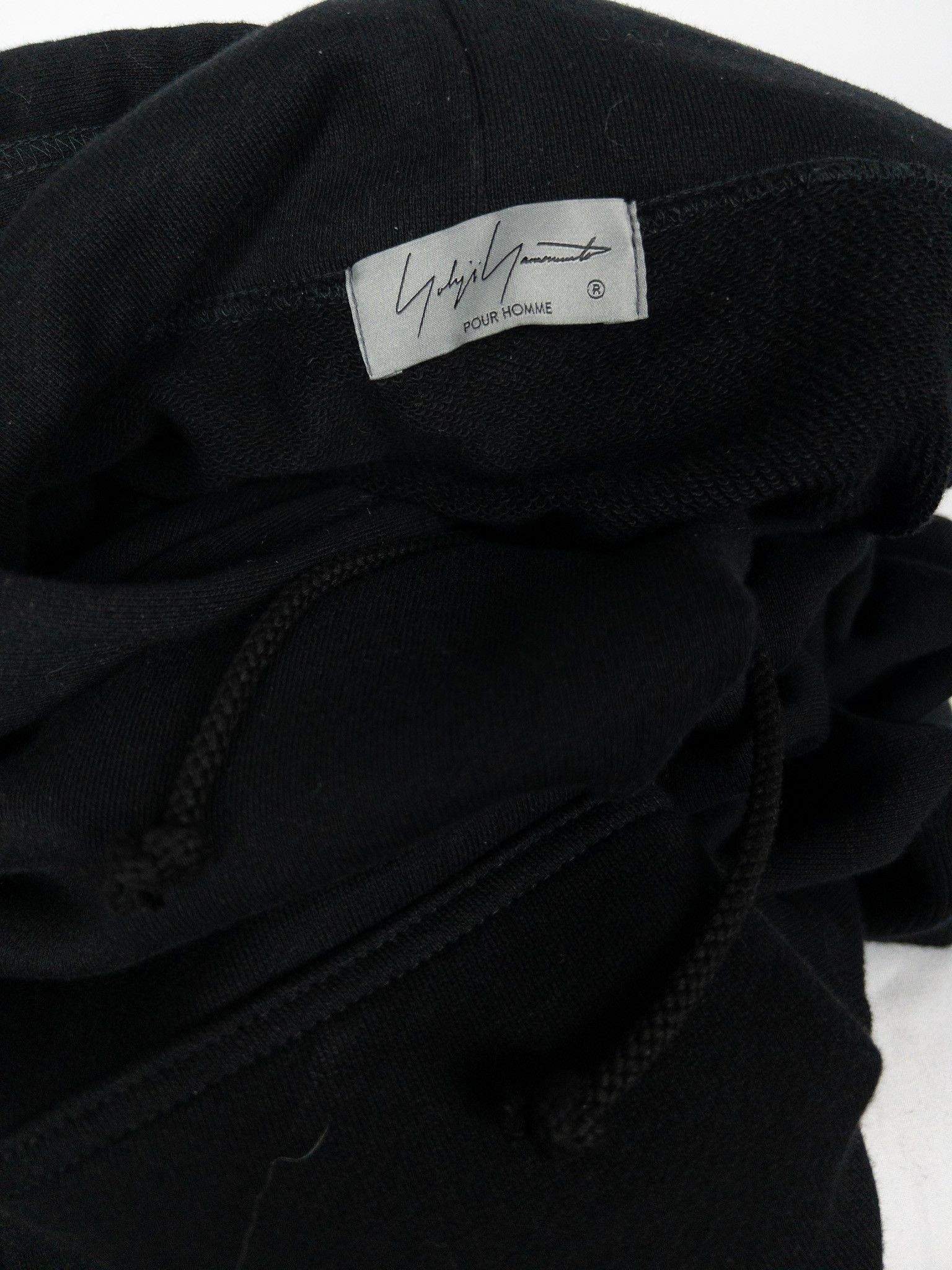 Yohji Yamamoto Yohji Yamamoto Pour Homme 24AW Printed Hoodie Size US L / EU 52-54 / 3 - 3 Thumbnail
