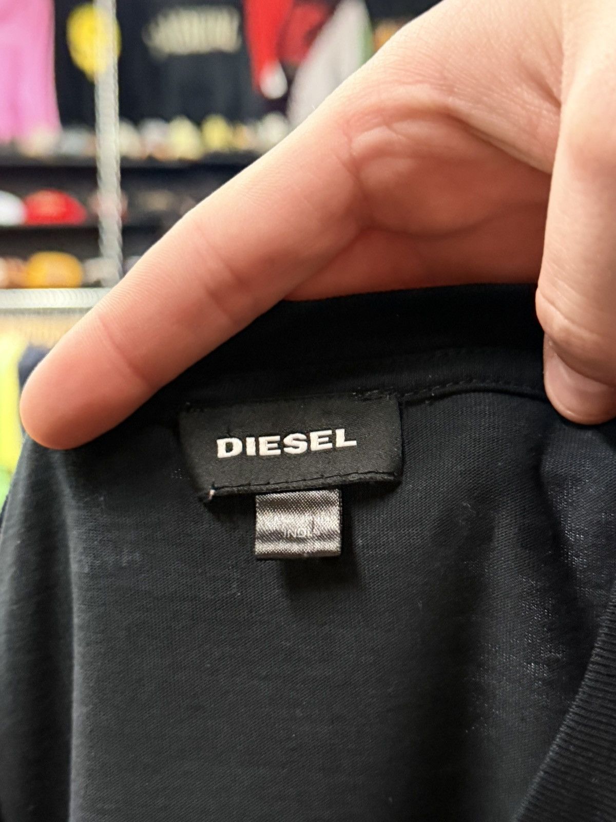 Diesel Diesel Voltage Logo T-Shirt Size US L / EU 52-54 / 3 - 4 Thumbnail