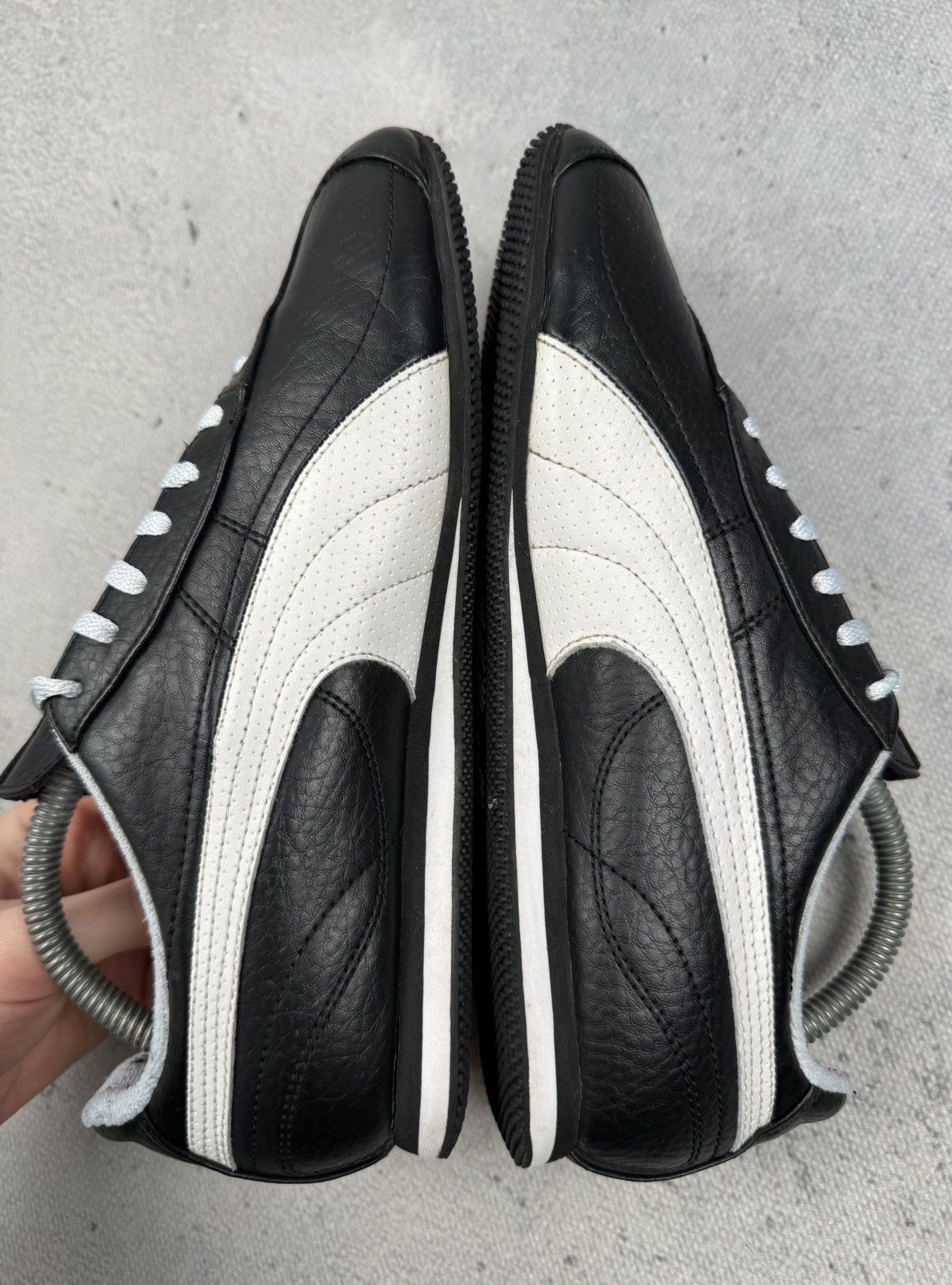 Puma Vintage Puma Esito TL JR Black White Leather Sneakers y2k Size US 6 / IT 36 - 7 Thumbnail