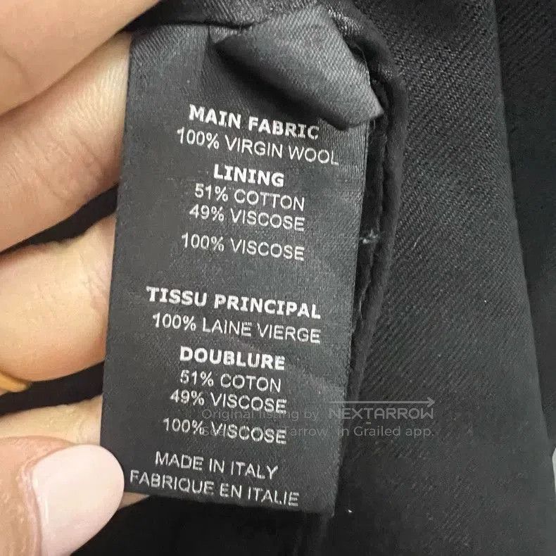 Vetements Vetements Black Double-Breasted Coat. Size US S / EU 44-46 / 1 - 4 Thumbnail