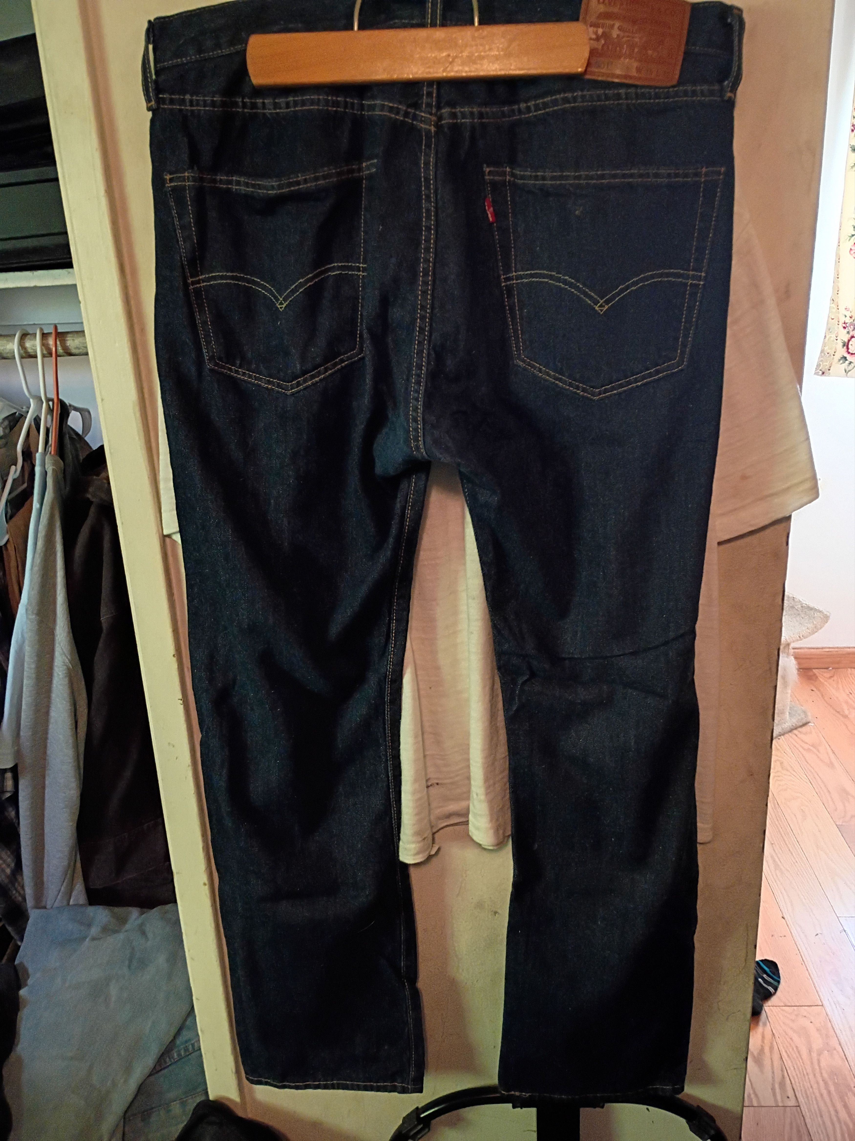 Levi's Levi's premium 501 Selvedge Denim Great condition size 35x32 Size US 35 - 2 Thumbnail