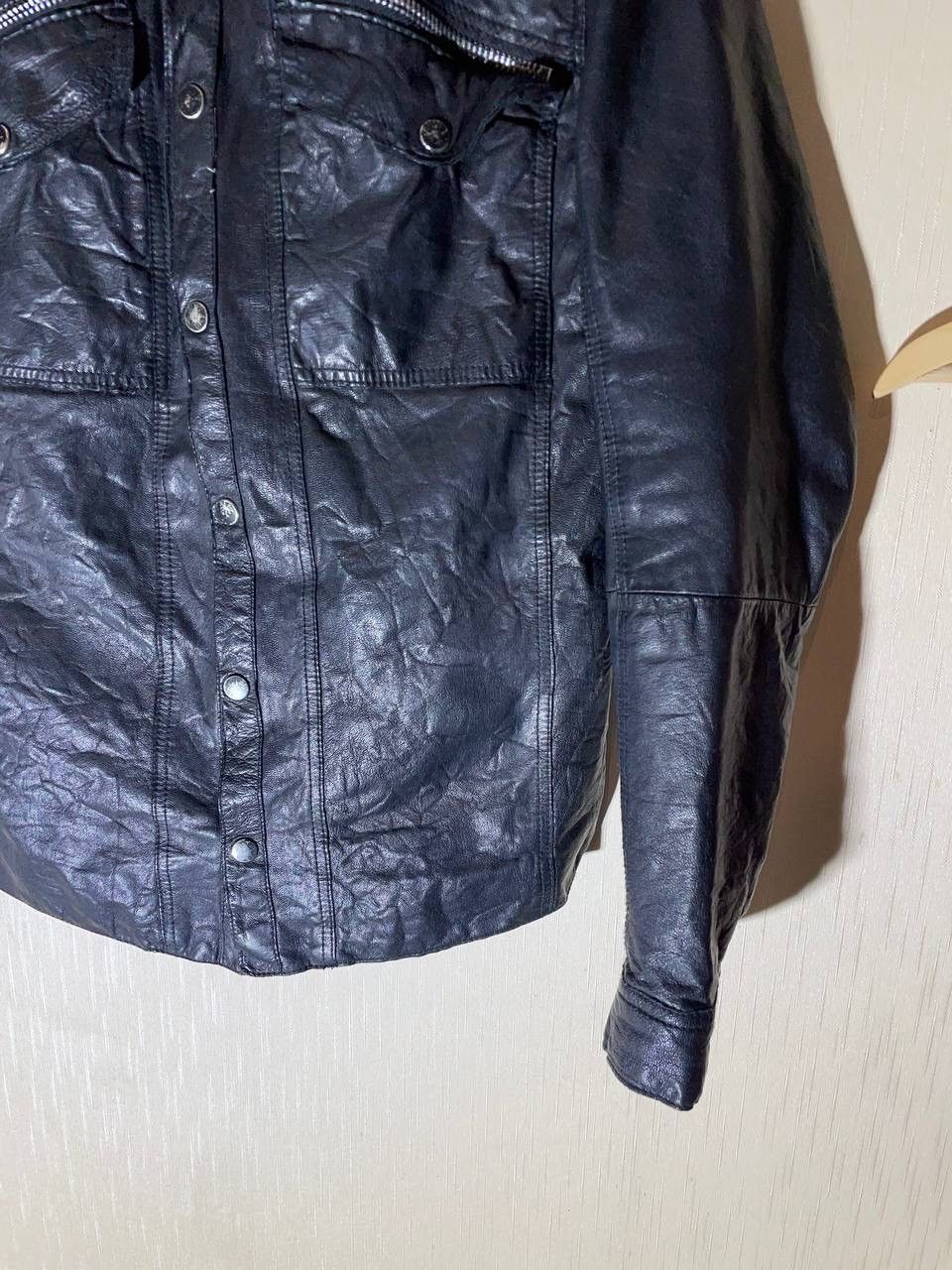 Allsaints × Vintage Allsaints Vintage Biker Leather Jacket Size US M / EU 48-50 / 2 - 4 Thumbnail