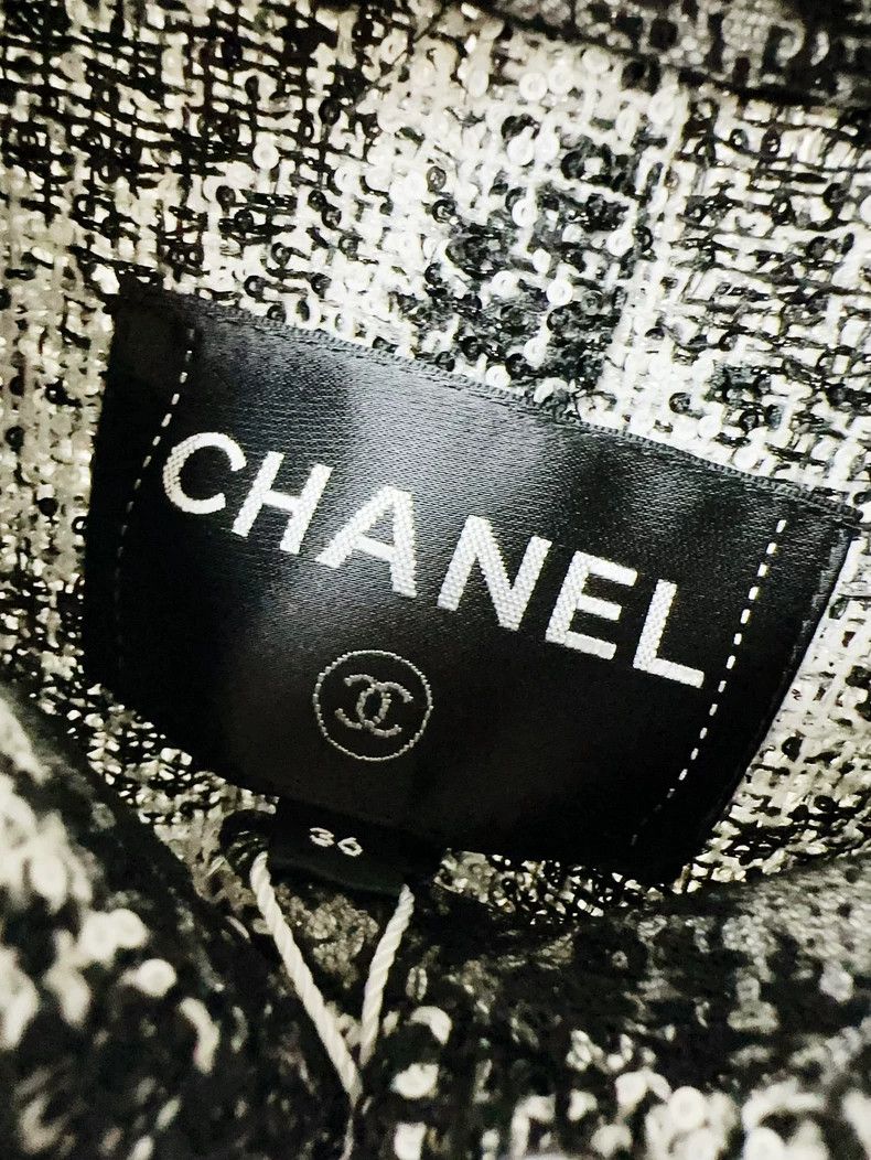 Chanel Chanel 21P Spring and Summer Preview Series Black and Whit Size XS / US 0-2 / IT 36-38 - 6 Thumbnail