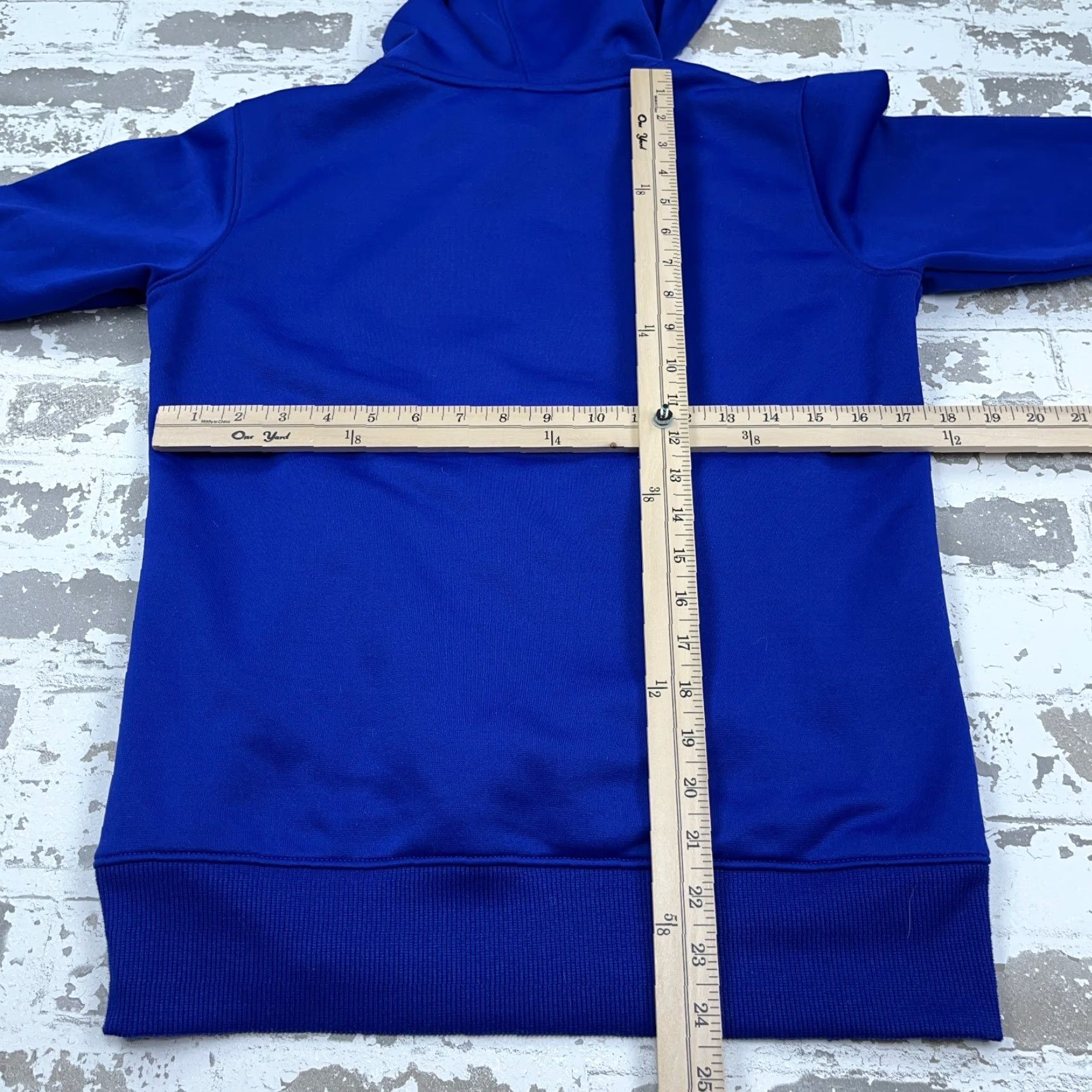 Under Armour Under Armour Hoodie Women XS Blue Pink Sweatshirt Sweater Loose Cold Gear Size XS / US 0-2 / IT 36-38 - 7 Thumbnail