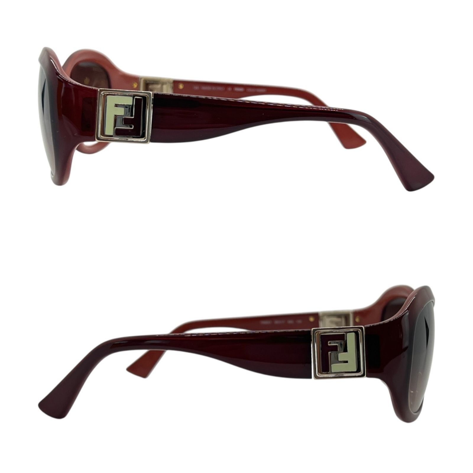 Fendi Fendi Red Sunglasses Size ONE SIZE - 5 Thumbnail