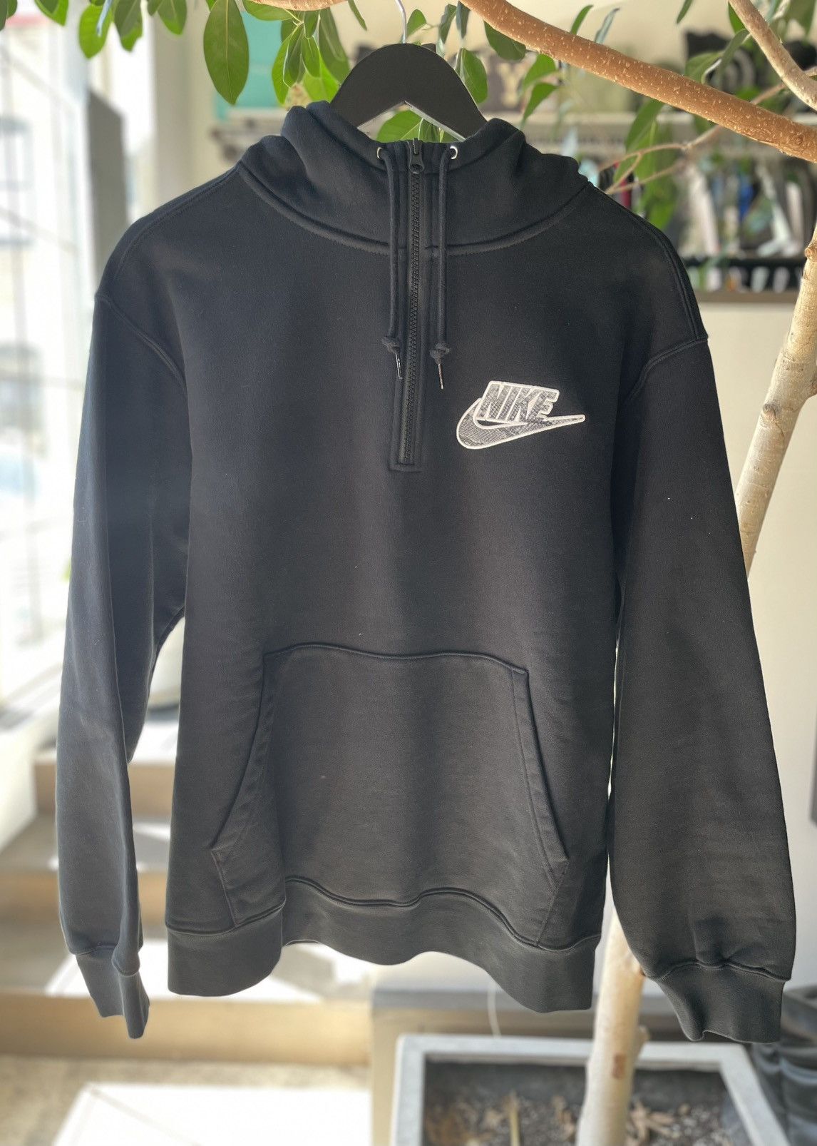 Supreme 2021 Supreme x Nike Half Zip Hooded Sweatshirt Size US M / EU 48-50 / 2 - 2 Thumbnail