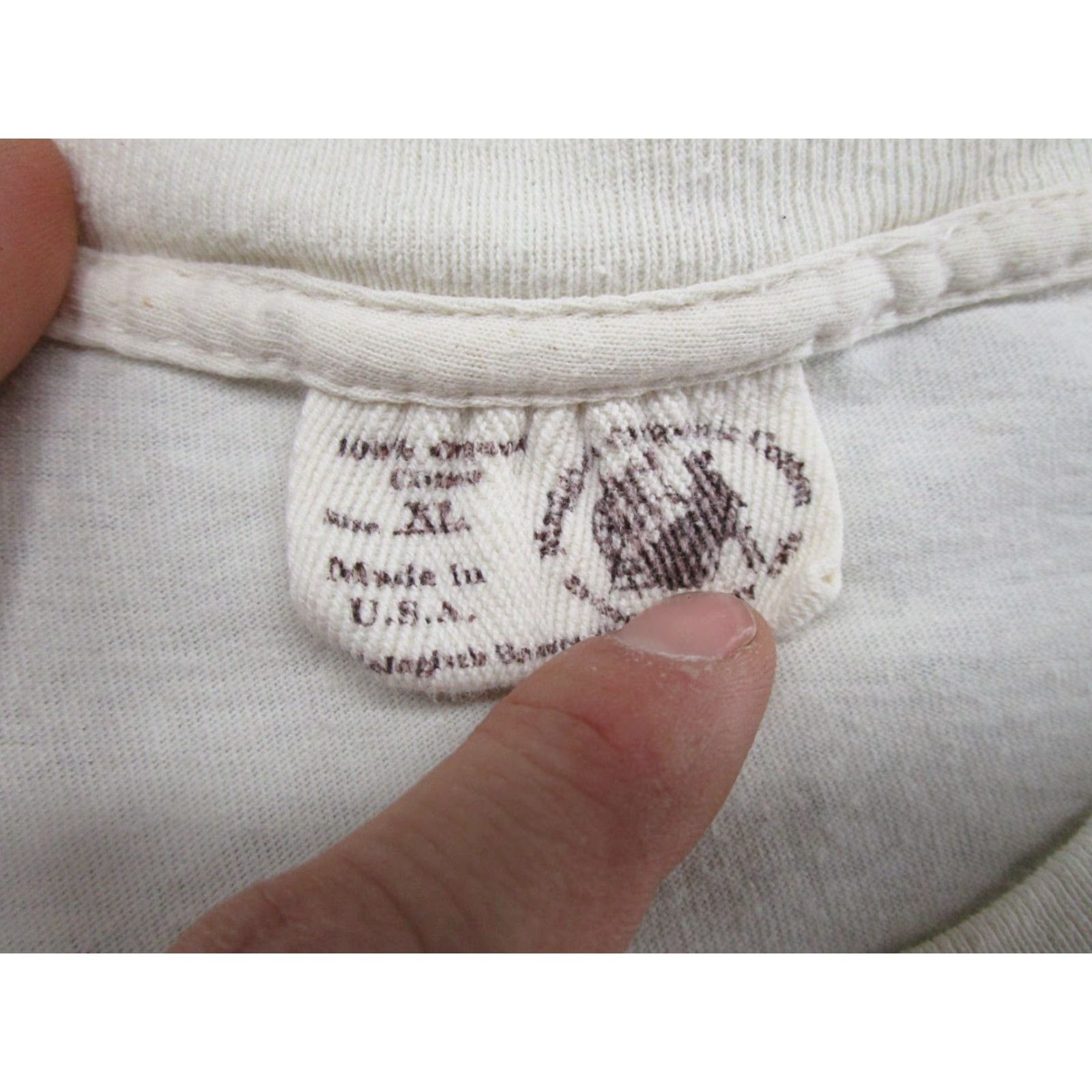 Cotton On Vintage 90's Earth Nature Bald Eagle Single Stitch T-Shirt Men's SZ XL USA Made Size US XL / EU 56 / 4 - 3 Thumbnail
