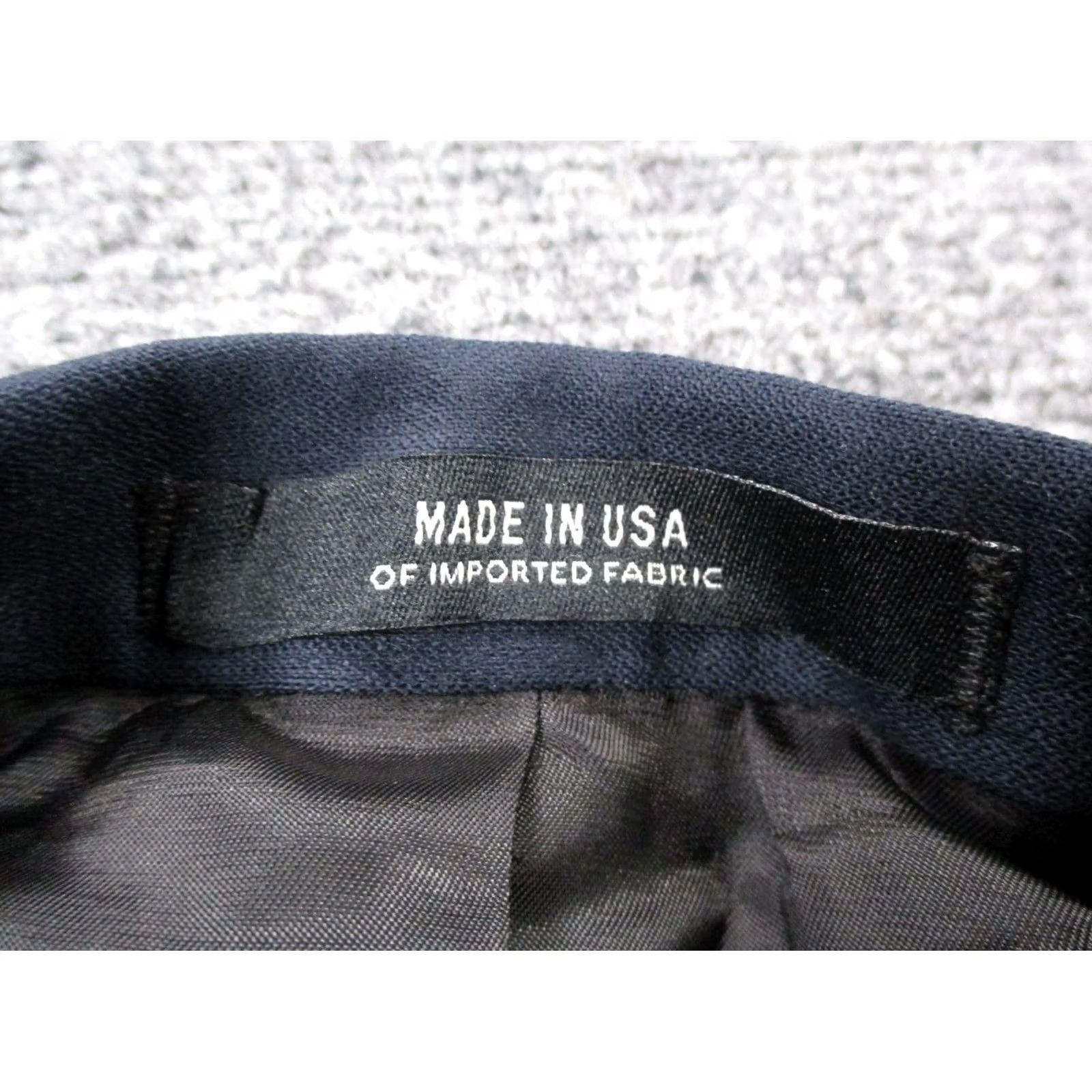 Todd Snyder Todd Snyder Blazer Jacket Mens 38S Blue Black Sutton Fit Tuxedo Sports Coat USA Size 38R - 6 Thumbnail