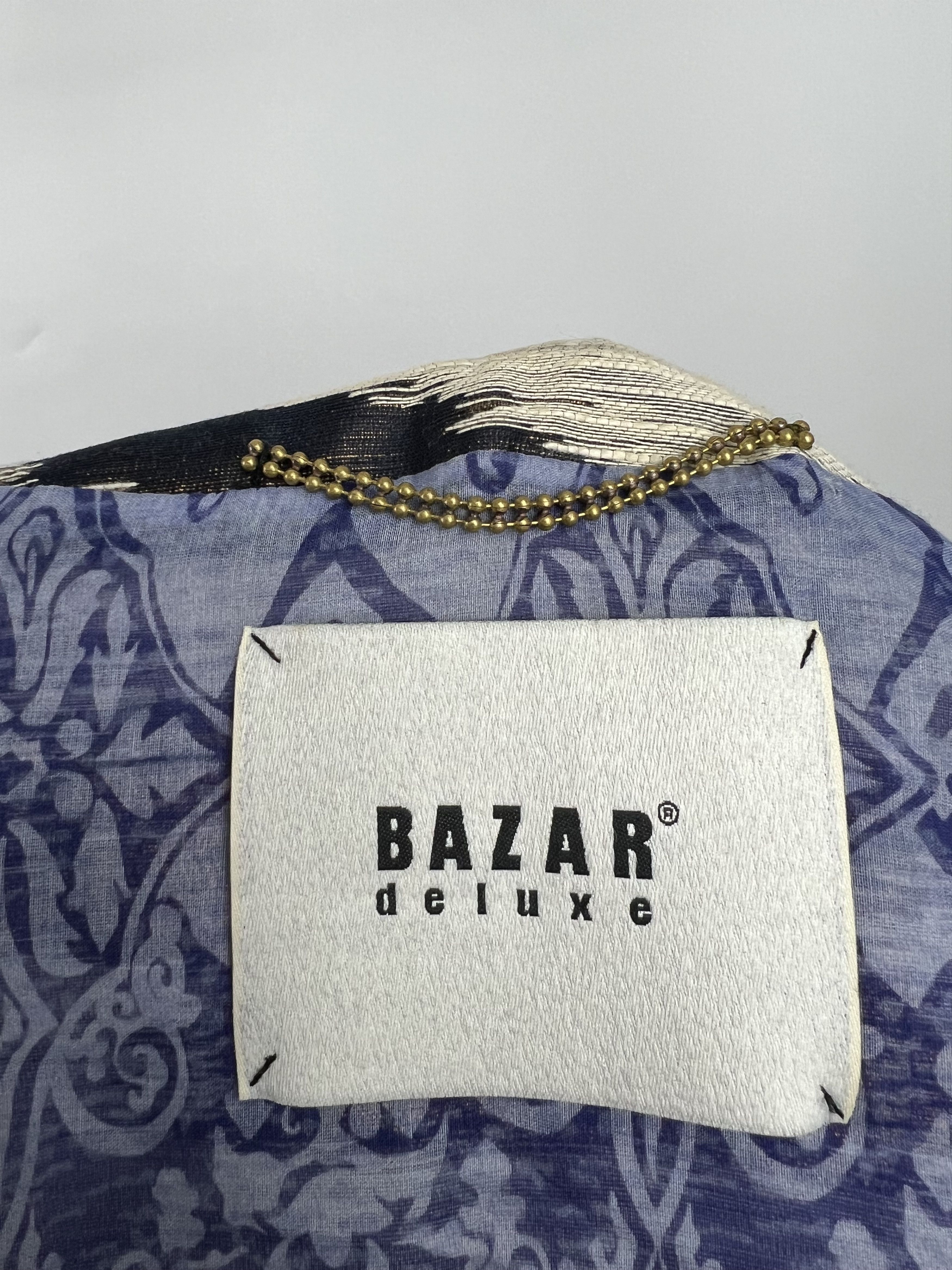 Other Bazar Deluxe Blazer Jacket Coat Leather Fringe Size IT42 Size M / US 6-8 / IT 42-44 - 11 Thumbnail