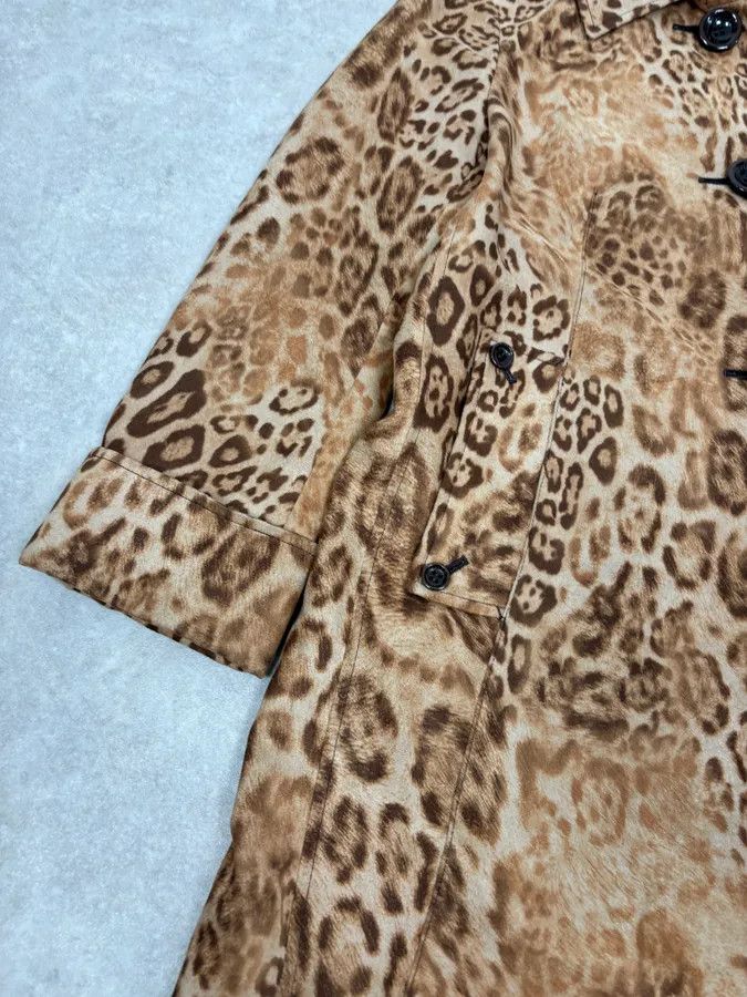 Hysteric Glamour 2000s Hysteric Glamour Long Leopard Effect Jacket Size S / US 4 / IT 40 - 8 Thumbnail