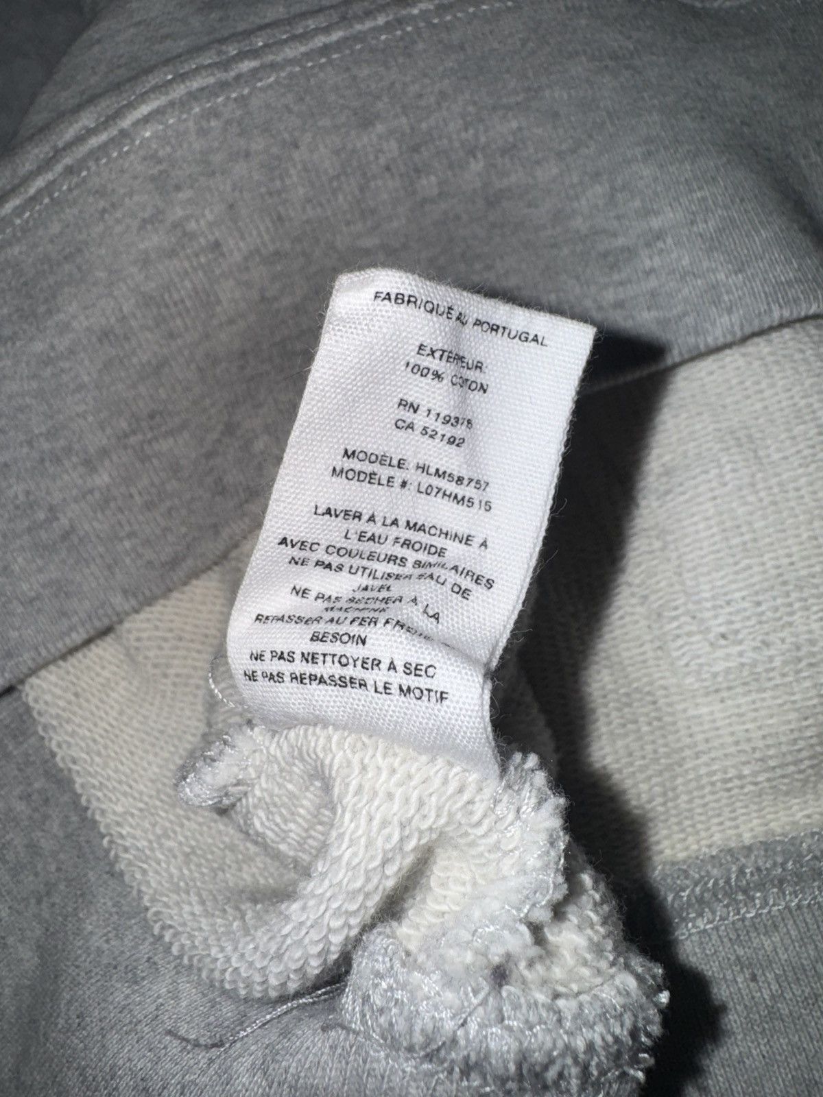 Helmut Lang Helmut Lang Hoodie Size US L / EU 52-54 / 3 - 6 Thumbnail