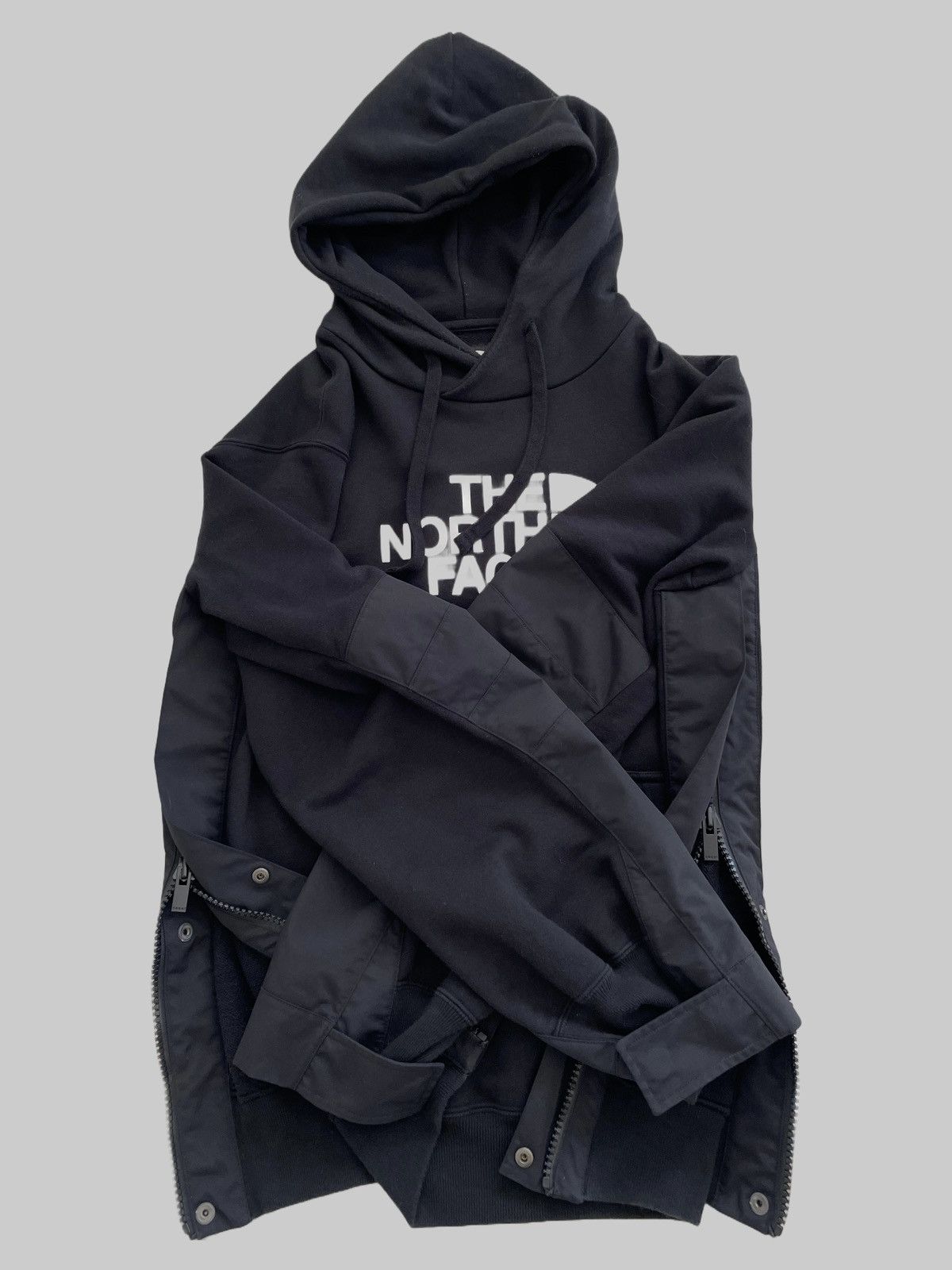 Sacai x The North Face Side Zip Panel Hoodie