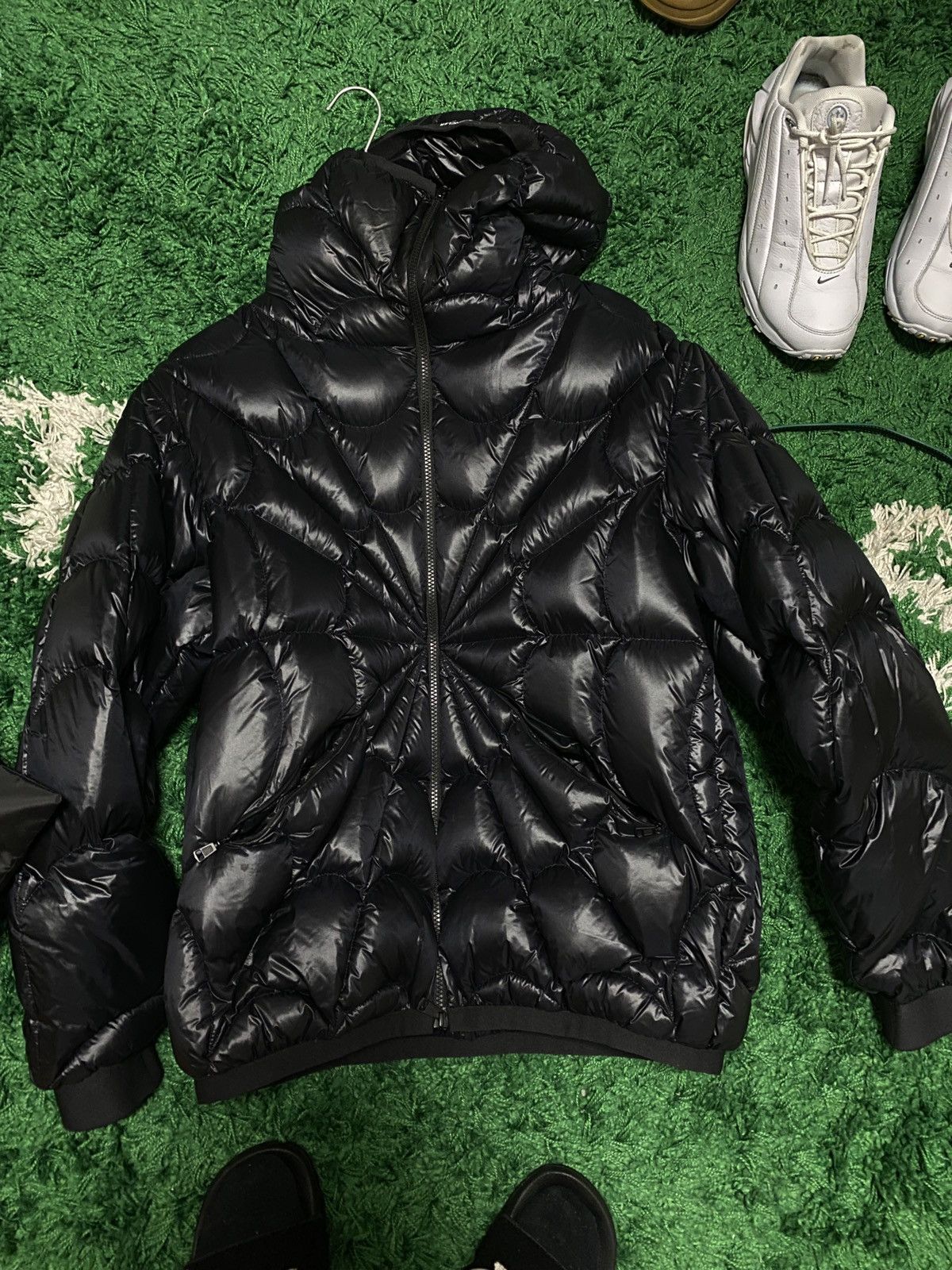 Moncler Violier Spider-man Jacket in Black for Men