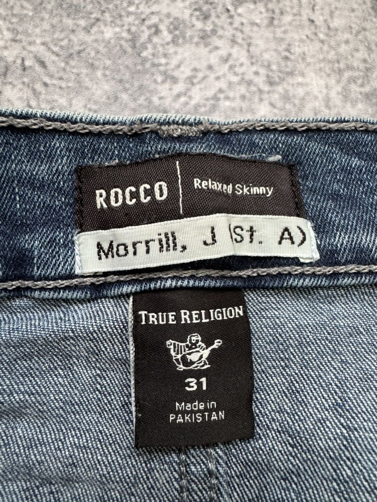 Jean × True Religion × Vintage True Religion Jeans Denim Skinny Size US 31 - 11 Thumbnail