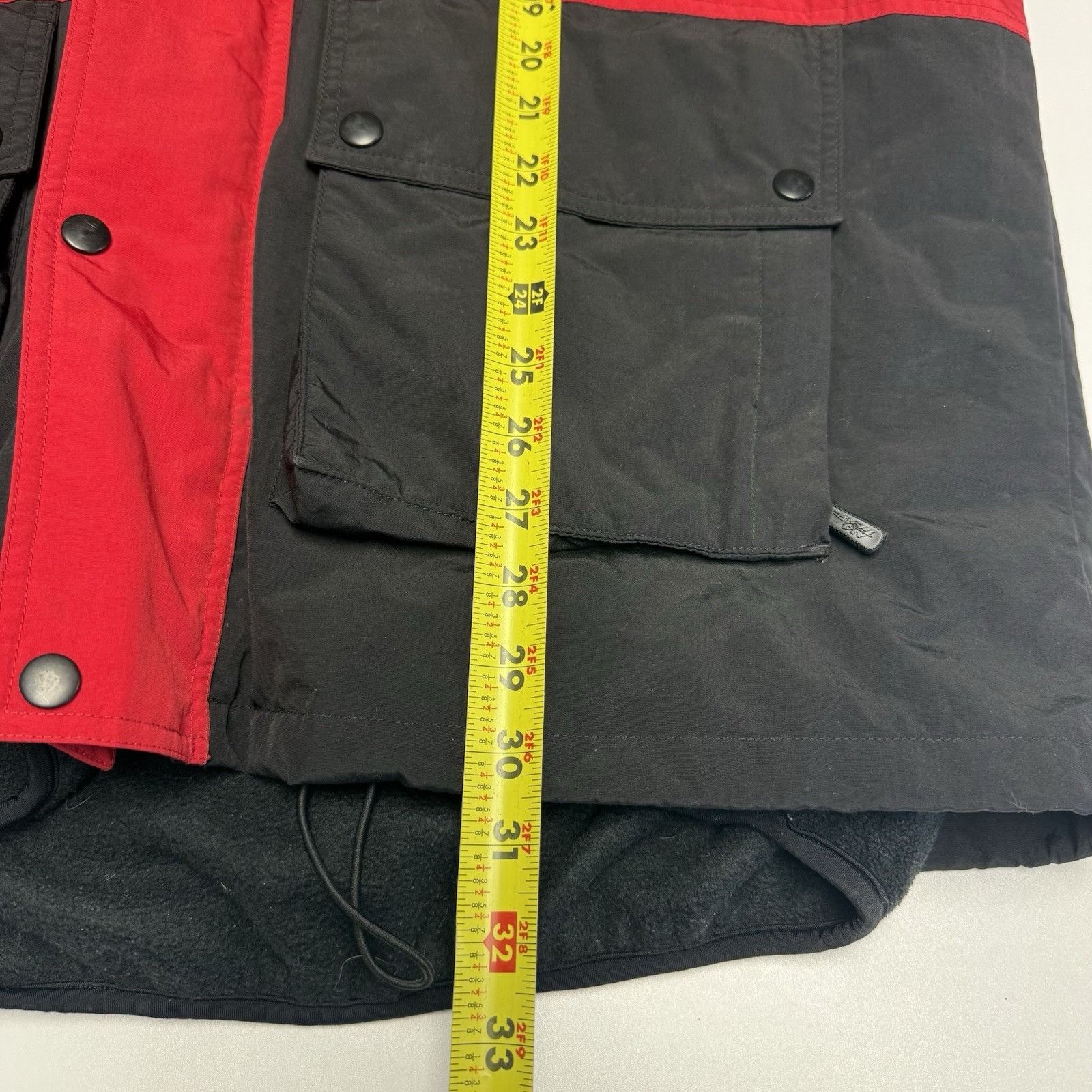 No Fear No Fear 3-in-1 Jacket Mens XL 26x30.5 Red Black Full Zip Size US XL / EU 56 / 4 - 15 Thumbnail