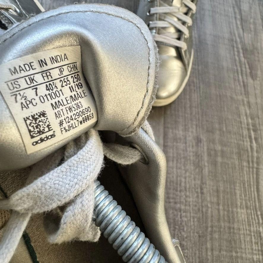 Adidas ADIDAS • Stan Smith "2019 Silver Metallic" (7.5M) Size US 7.5 / EU 40-41 - 5 Thumbnail