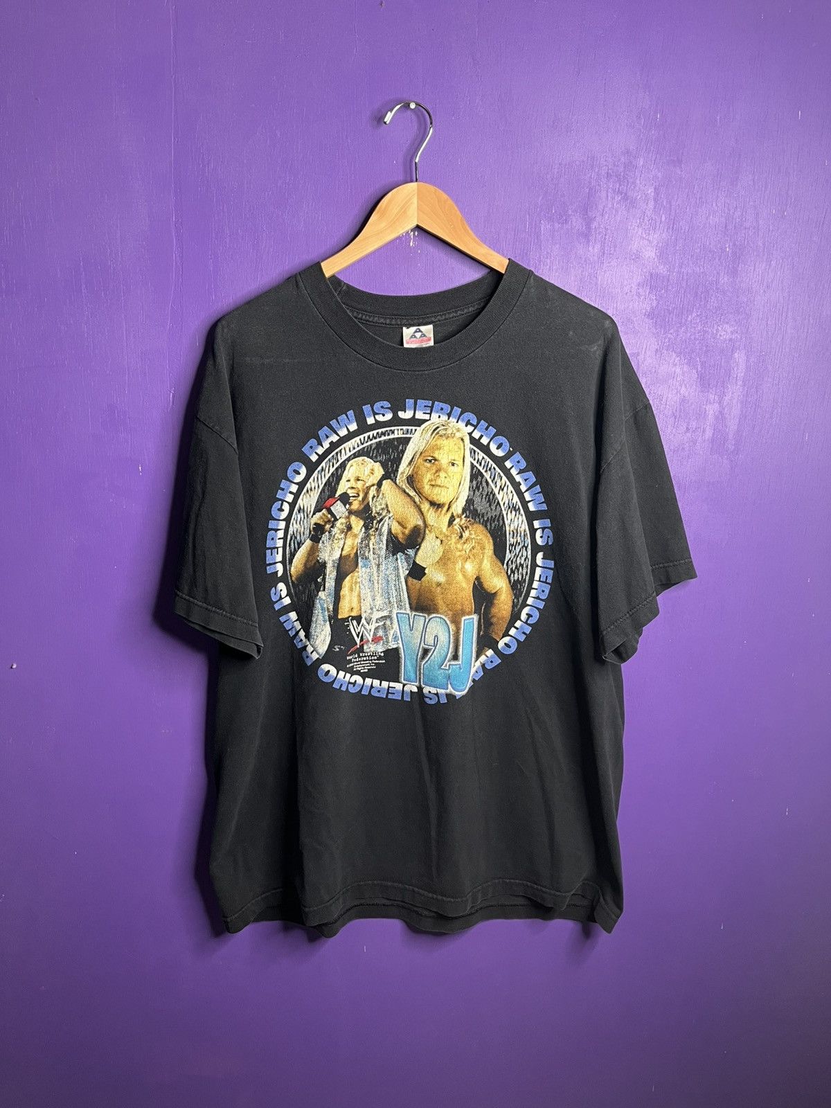 Vintage × WWF Vintage 2000 Raw is Chris Jericho Y2J t-shirt Size US XL / EU 56 / 4 - 1 Thumbnail