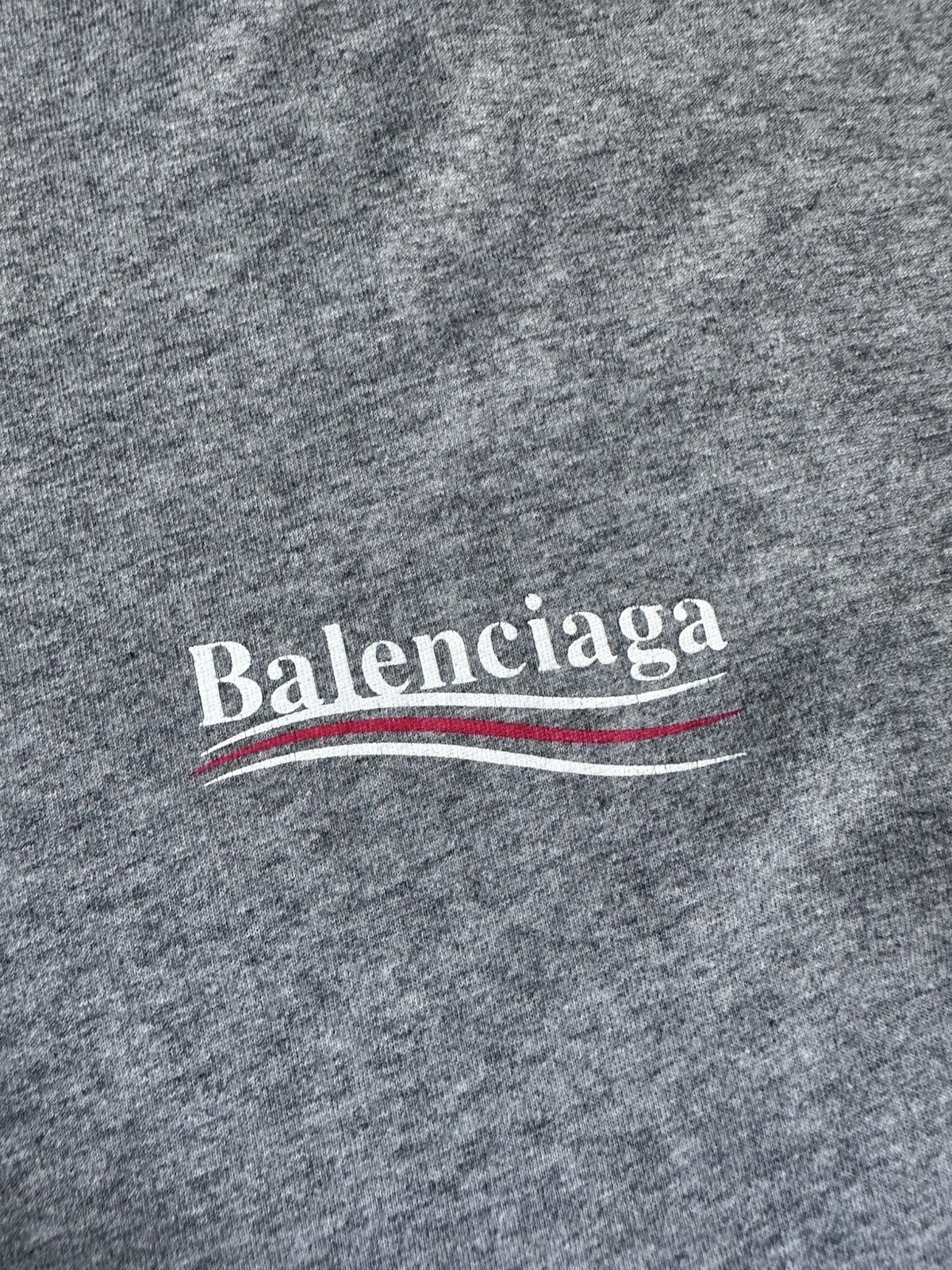 Balenciaga balenciaga political campaign bernie logo oversized tshirt Size US M / EU 48-50 / 2 - 4 Thumbnail