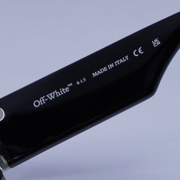 Off-White Off-White ASPEN 7207 Sunglasses Silver/Black Shield Frame Size ONE SIZE - 6 Thumbnail