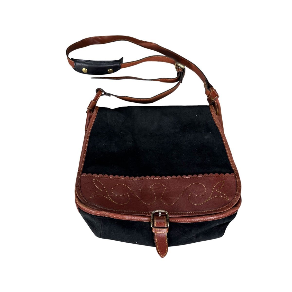 Genuine Leather 🌟LEATHER MADE SHOULDER BAG Size ONE SIZE - 2 Thumbnail