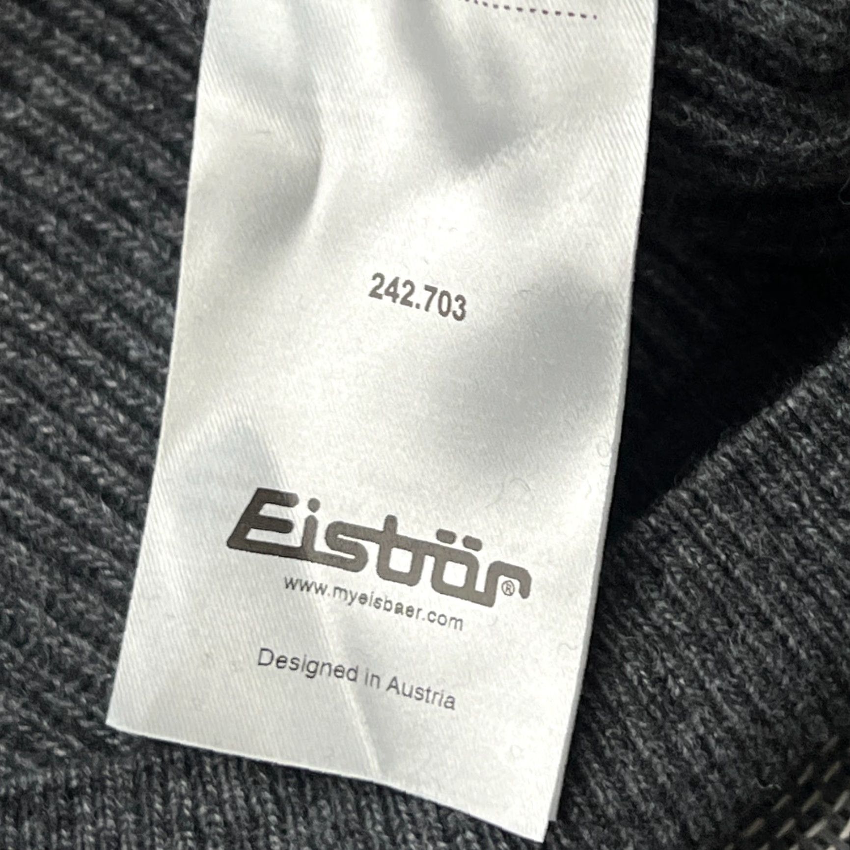 Vintage Eisbar Sweater Mens Size 50 Gray Full Zip Wool Cashmere Viscose Blend Gray Knit Shirt Mens Size 50 Gray Full Zip Wool Cashmere Viscose Knit Size US L / EU 52-54 / 3 - 6 Thumbnail