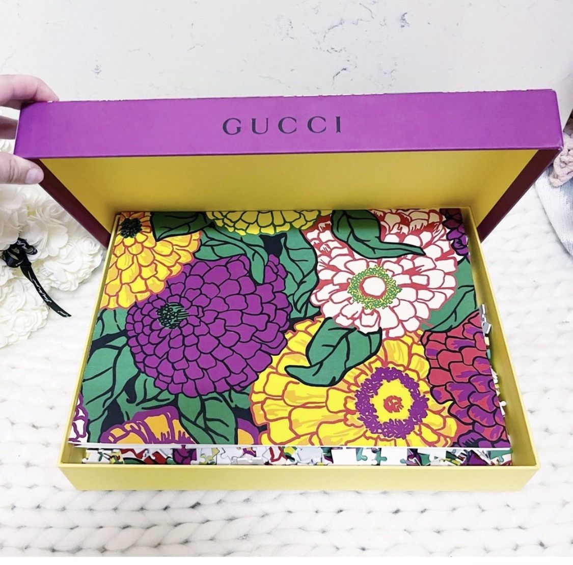 Authentic Gucci ULTRA RARE Limited Ed. Ken Scott Puzzle