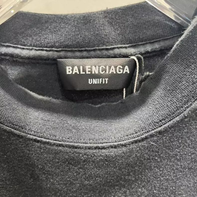 Balenciaga Balenciaga Black Rock Collection Short Sleeves Size US S / EU 44-46 / 1 - 4 Thumbnail