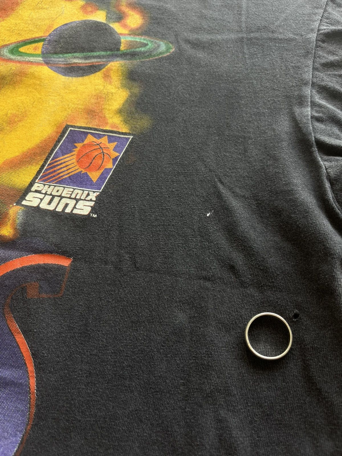NBA × Nutmeg × Vintage Vintage PHOENIX SUNS 1993 NBA by Nutmeg tshirt Size US XL / EU 56 / 4 - 12 Thumbnail