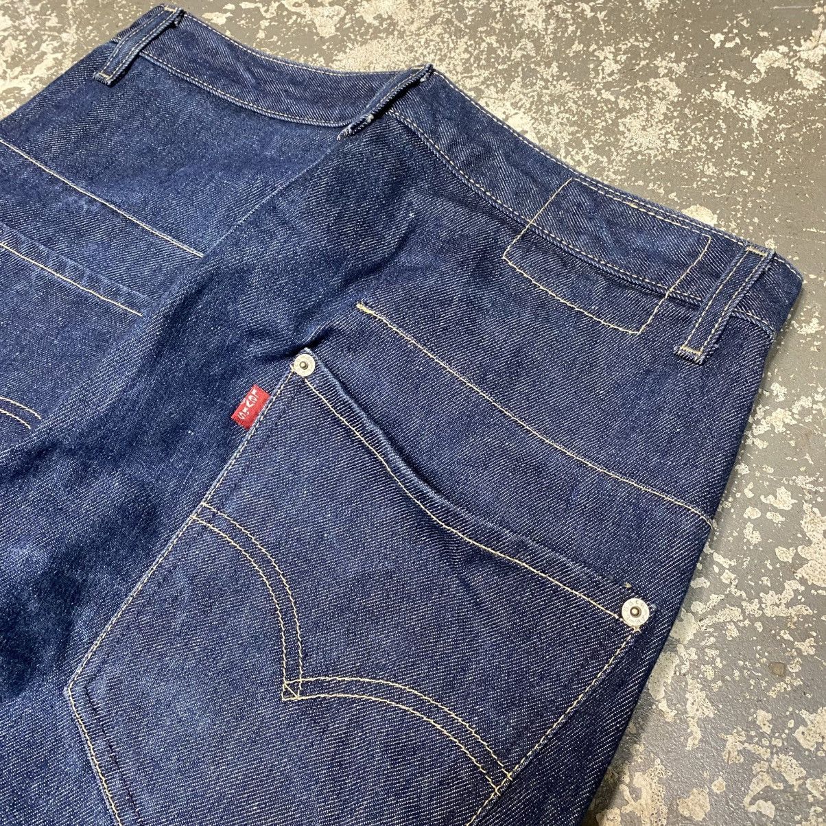 Japanese Brand × Levi's × Vintage Vintage Levi’s Engineered Twisted Leg Denim Jeans 90s Size US 31 - 10 Thumbnail