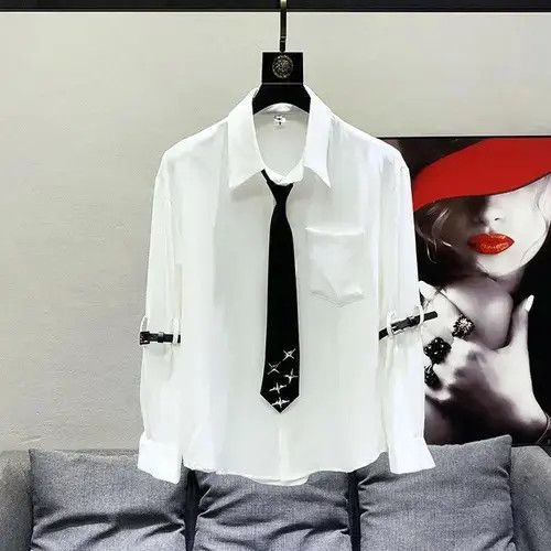 Other Fashion Leather Button Shirts Size US L / EU 52-54 / 3 - 4 Thumbnail