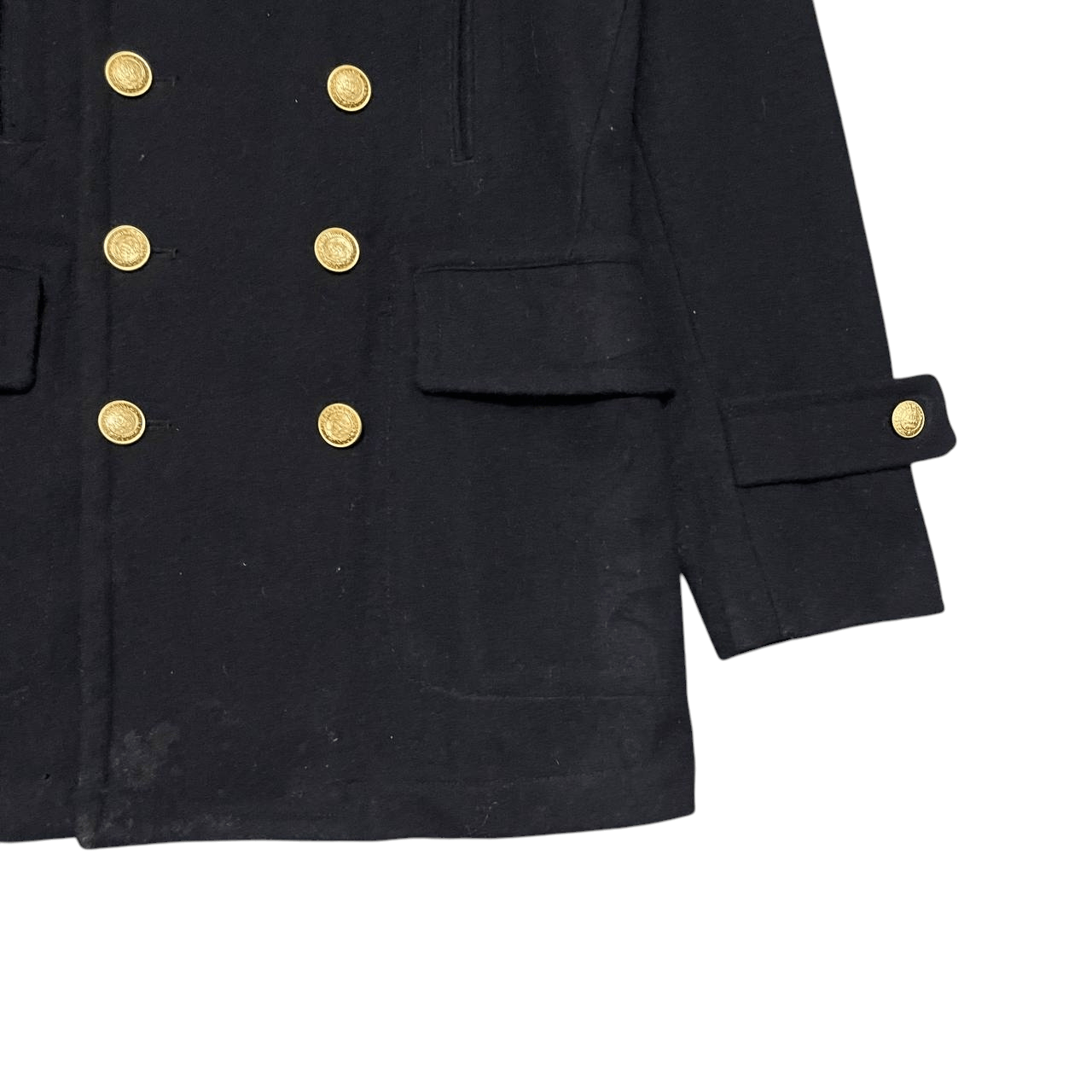 Vanquish Vanquish Wool Coat Double Breasted Gold Button Size US M / EU 48-50 / 2 - 4 Thumbnail
