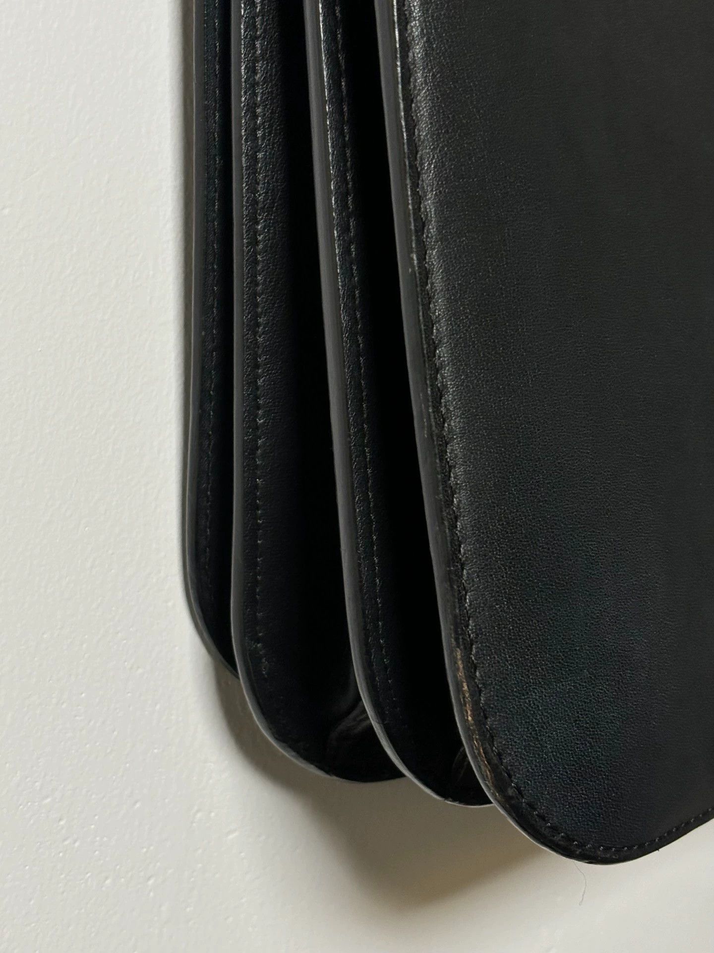 Maison Margiela Black Leather Crossbody Bag Size ONE SIZE - 6 Thumbnail
