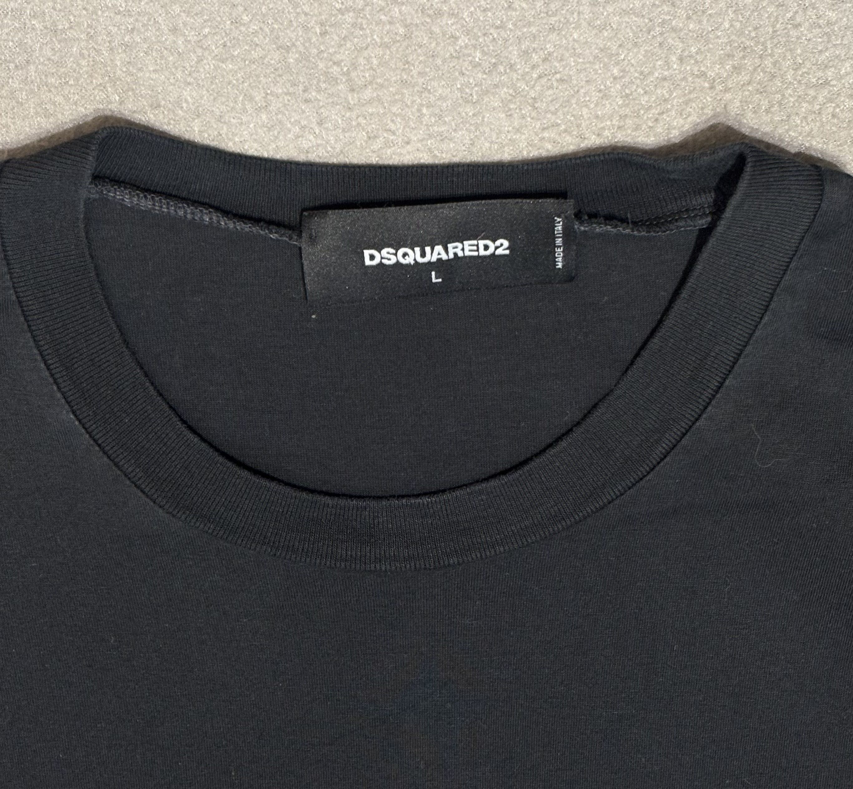 Dsquared2 Dsquared2 Black T-shirt Size L Size US L / EU 52-54 / 3 - 15 Thumbnail