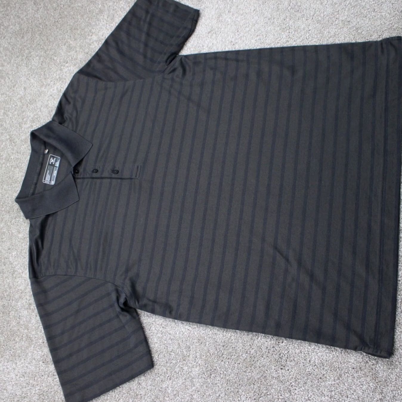 Cutter & Buck Cutter & Buck Polo Shirt Mens XL Gray S/S DryTec Luxe Polo Shirt Casual Golf Shirt Size US XL / EU 56 / 4 - 6 Thumbnail