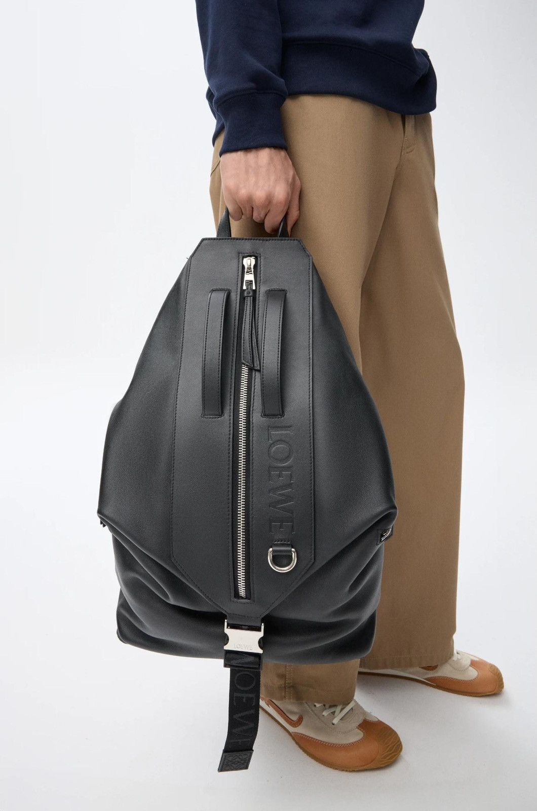 Loewe Convertible backpack in classic calfskin. Size ONE SIZE - 2 Thumbnail