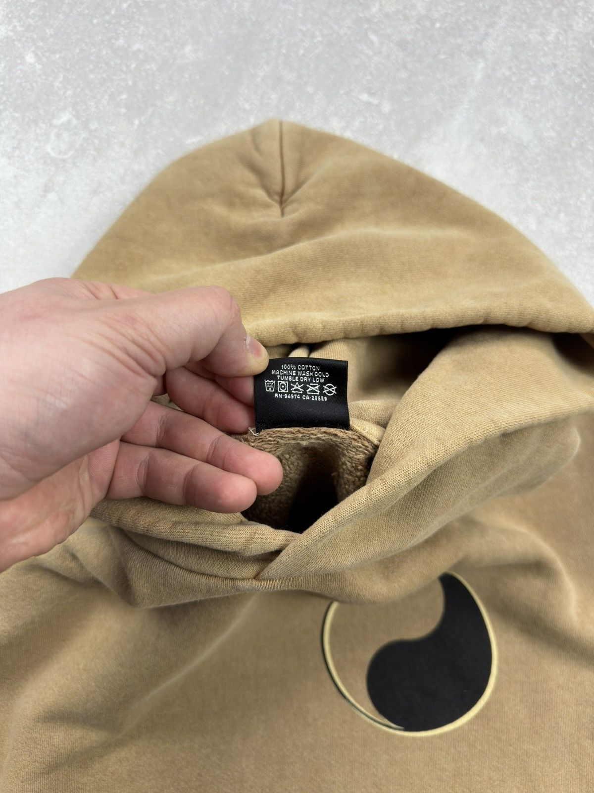 Stussy Stussy x Our Legacy Shadow Pigment Dyed Desert Hoodie USA Size US M / EU 48-50 / 2 - 6 Thumbnail