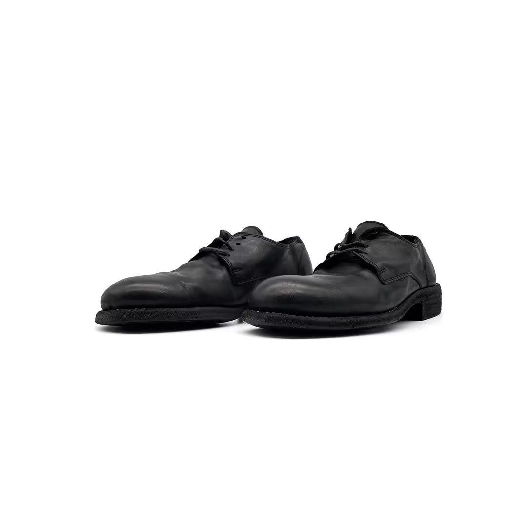 Guidi GUIDI Soft Horse Grain 992 Derby Leather Shoes Size US 5.5 / EU 38 - 2 Thumbnail