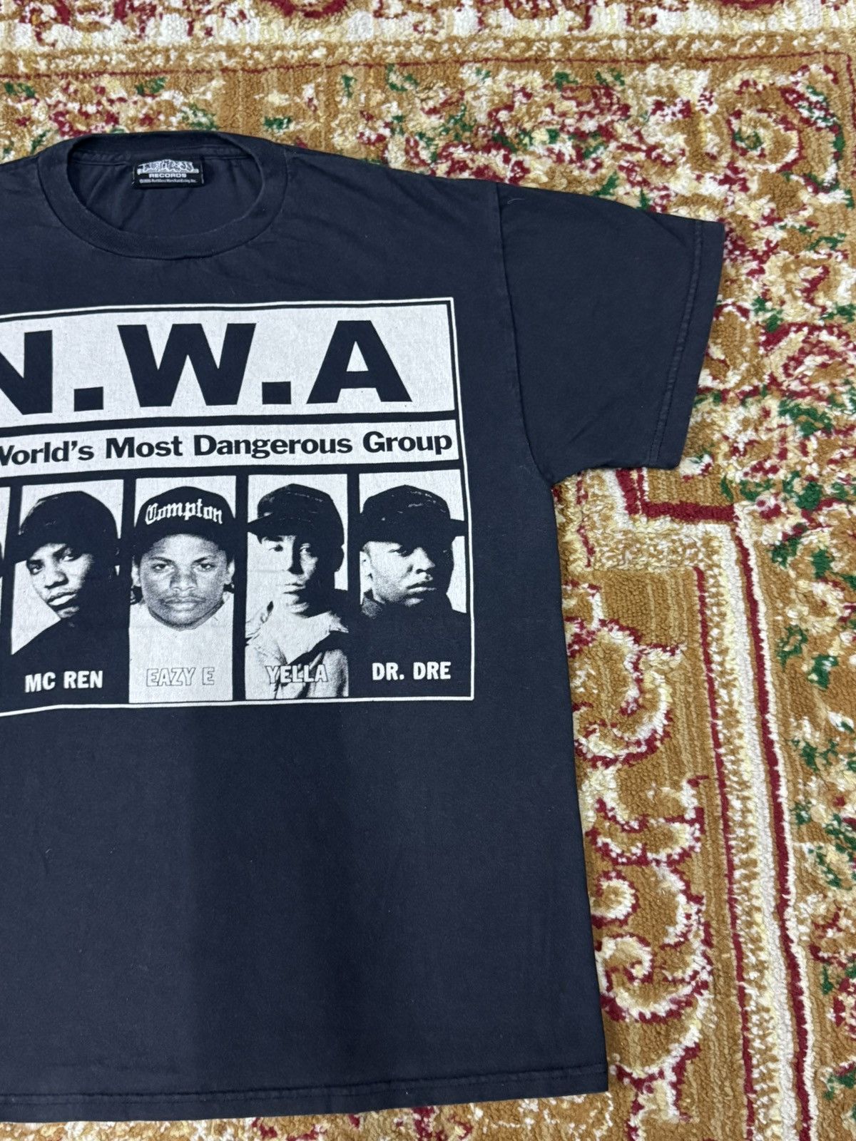 Rap Tees NWA THE WORLD MOST DANGEROUS GROUP Size US M / EU 48-50 / 2 - 4 Thumbnail