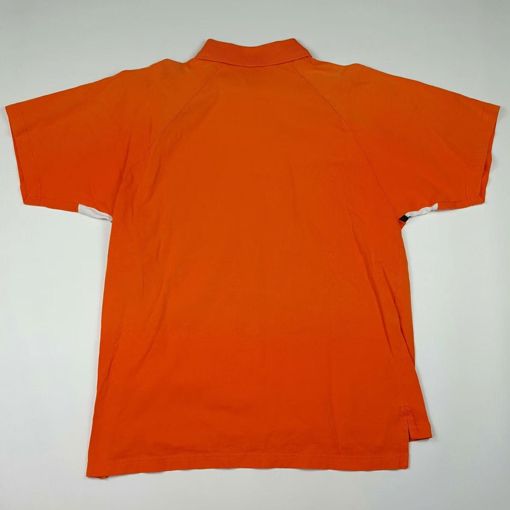 Adidas VTG adidas Polo Shirt - Men's Large Orange Short Sleeve Tennis Soccer Golf Polo Shirt Size US L / EU 52-54 / 3 - 6 Thumbnail