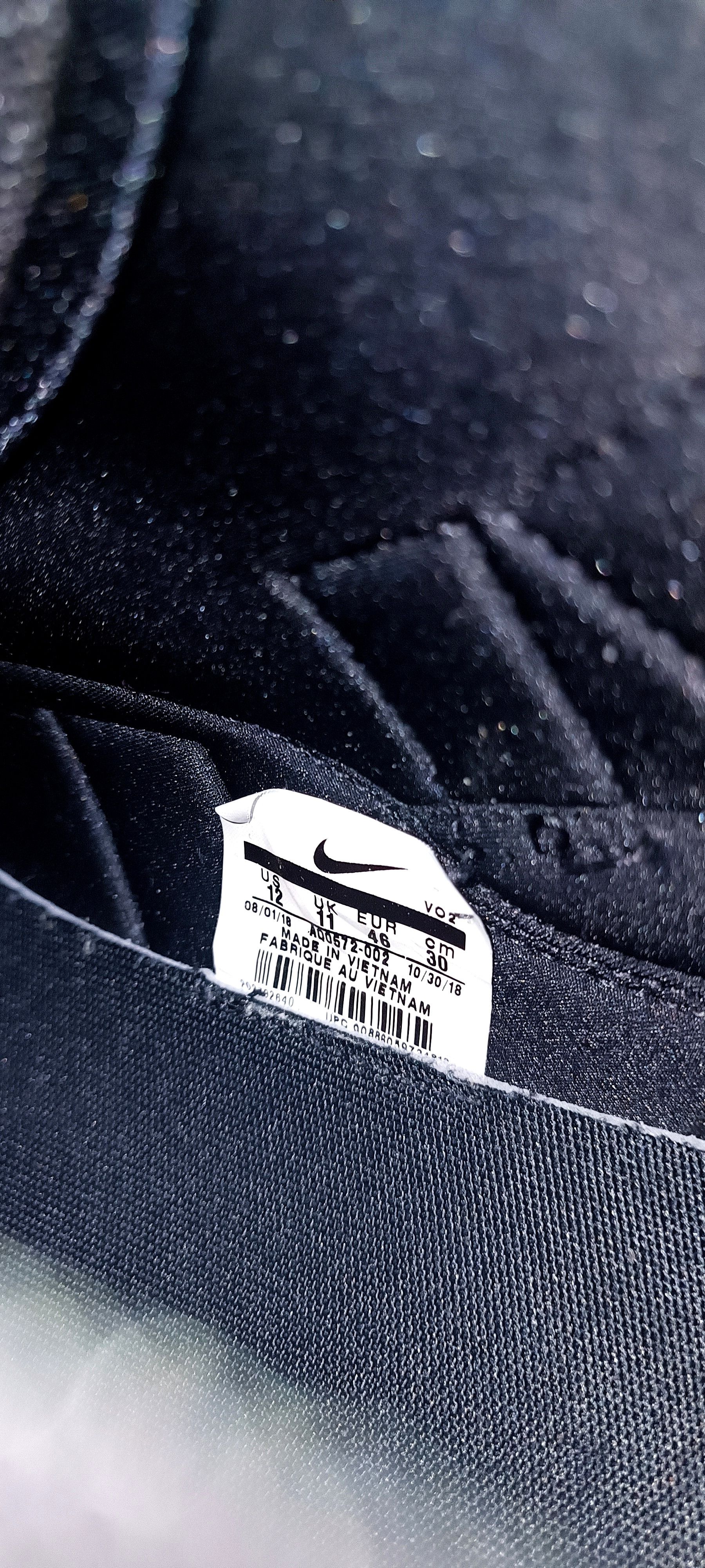 Nike Nike Air Force 270 Utility 'Black Metallic Silver' Size US 12 / EU 45 - 22 Thumbnail
