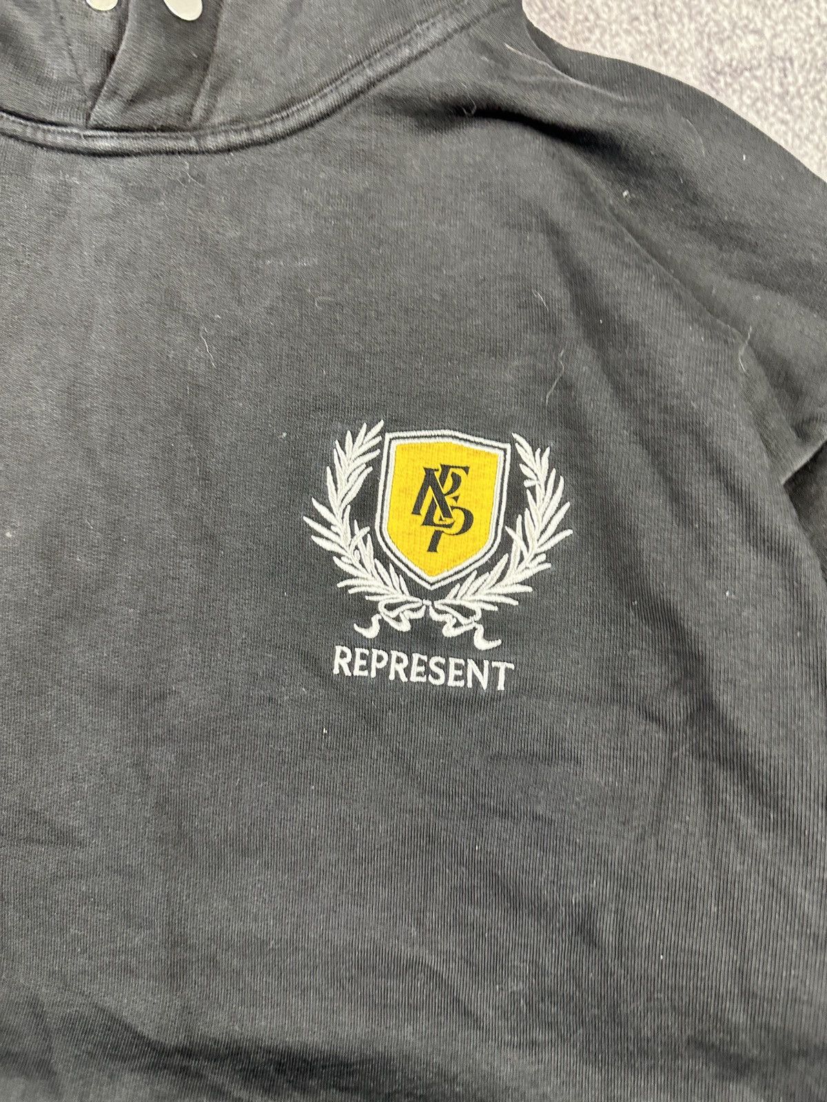 Represent Clo. Team Represent Big Back Logo Hoodie Streetwear S Rare Y2K Size US S / EU 44-46 / 1 - 5 Thumbnail