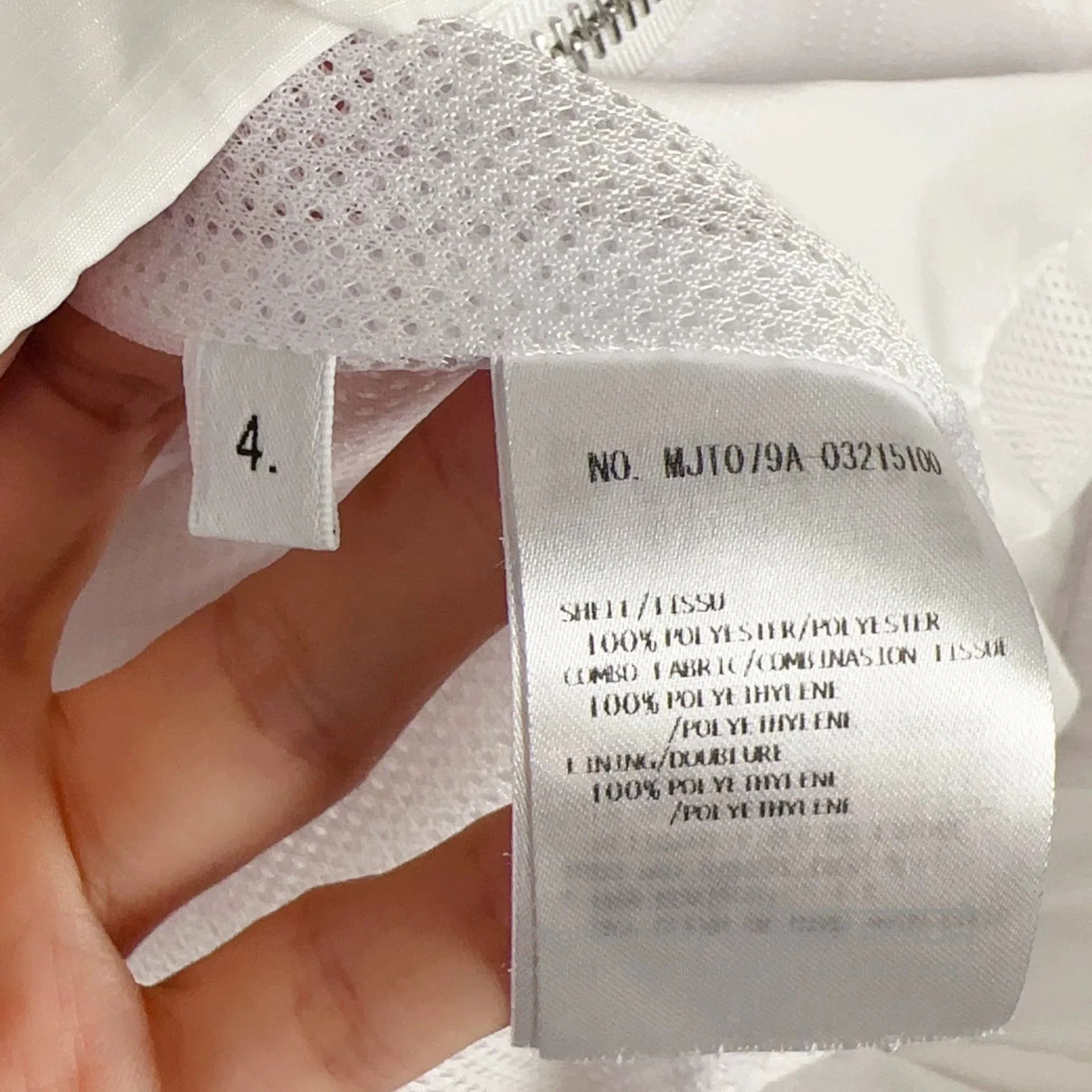 Moncler Genius white bomber jacket by thom browne. Size US L / EU 52-54 / 3 - 4 Thumbnail