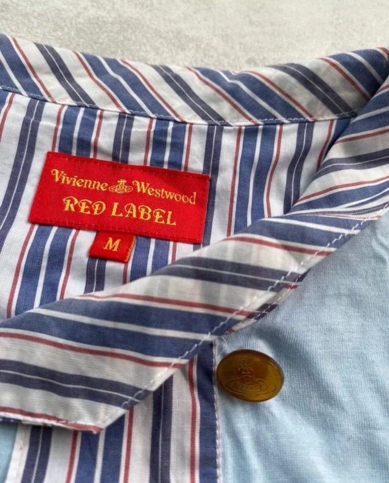 Vivienne Westwood Blue striped t-shirt