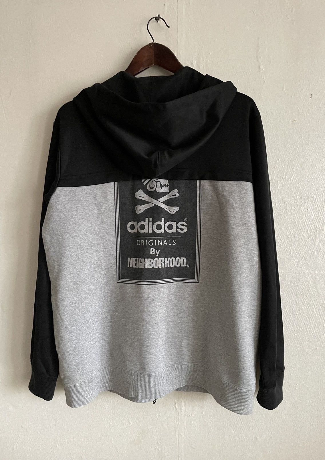 Adidas × Neighborhood Adodas X Neighborhood NBHD Skull Logo Zip Hoodie AONH Tokyo Size US L / EU 52-54 / 3 - 2 Thumbnail