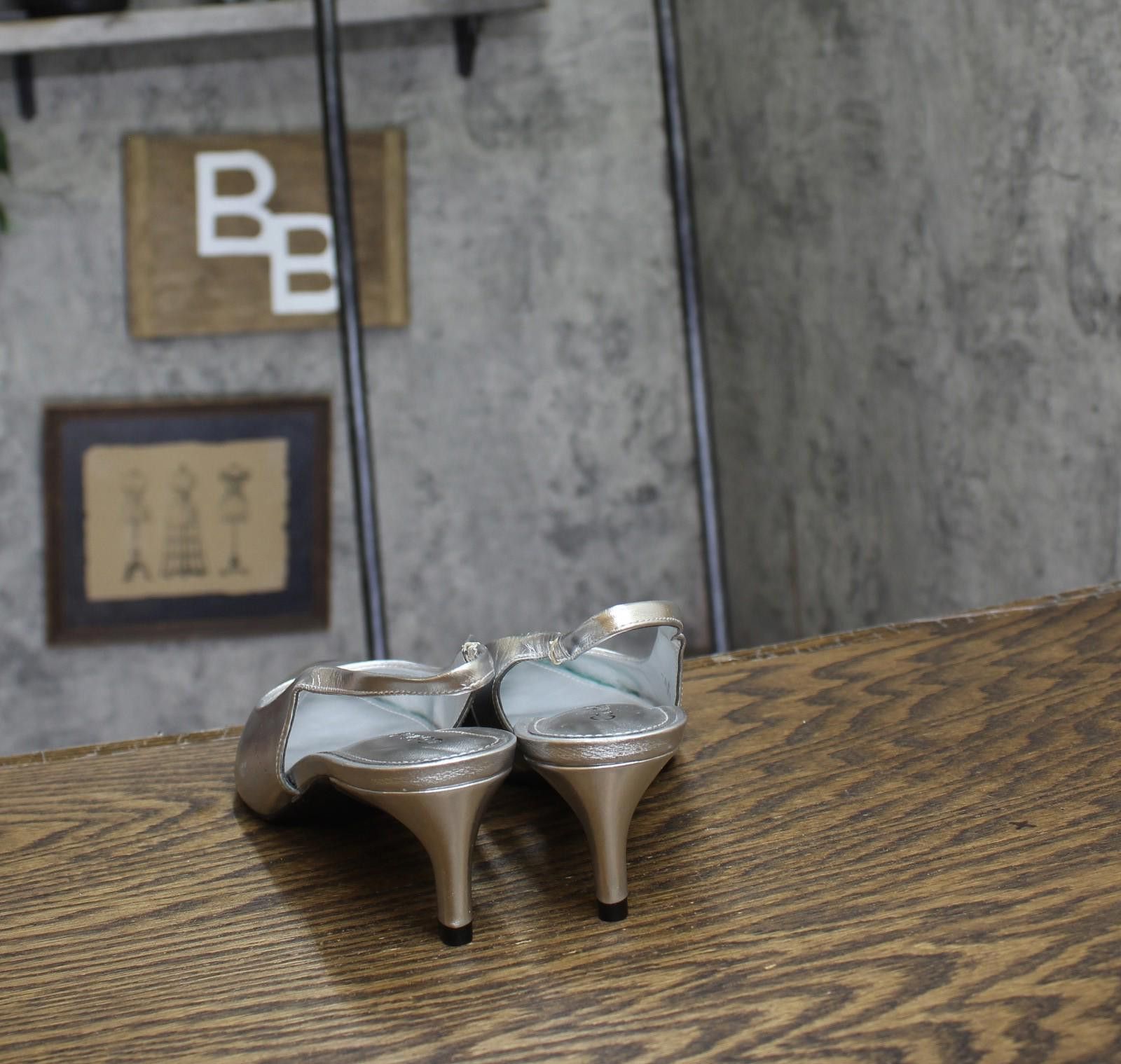 Calvin Klein Calvin Klein Mule Dainty Pumps Kcdainty Silver Gray 7m Size US 7 / IT 37 - 4 Thumbnail