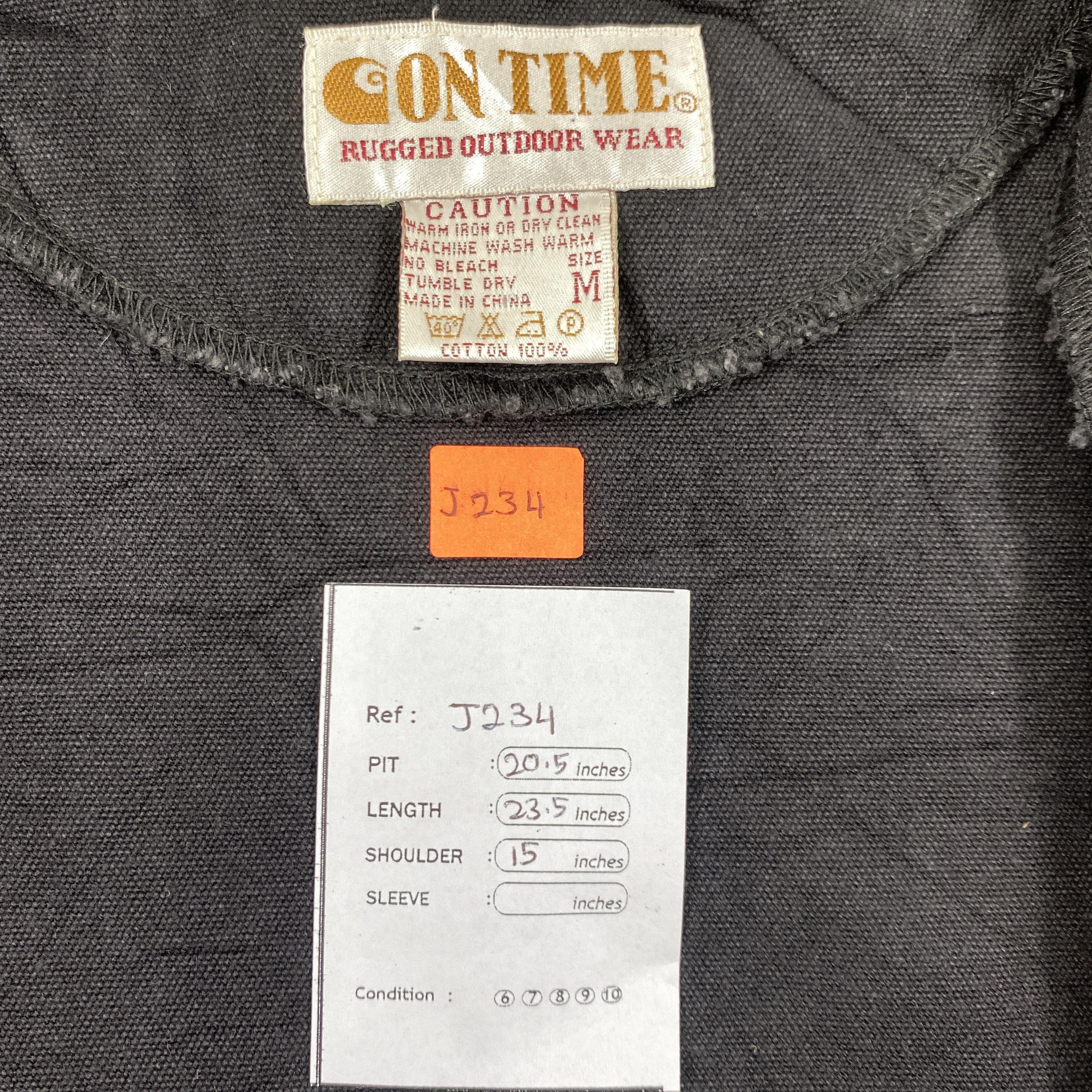 Japanese Brand Vintage On Time Vest Jacket- J234 Size US S / EU 44-46 / 1 - 4 Thumbnail