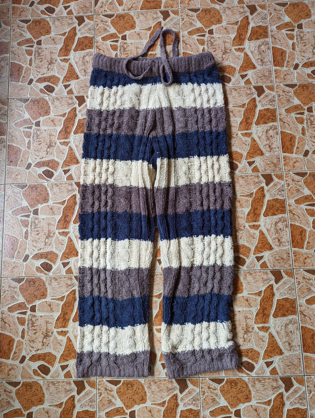 Japanese Brand Gelato Pique Homme Fleece Mohair Pants Size US 35 - 1 Thumbnail